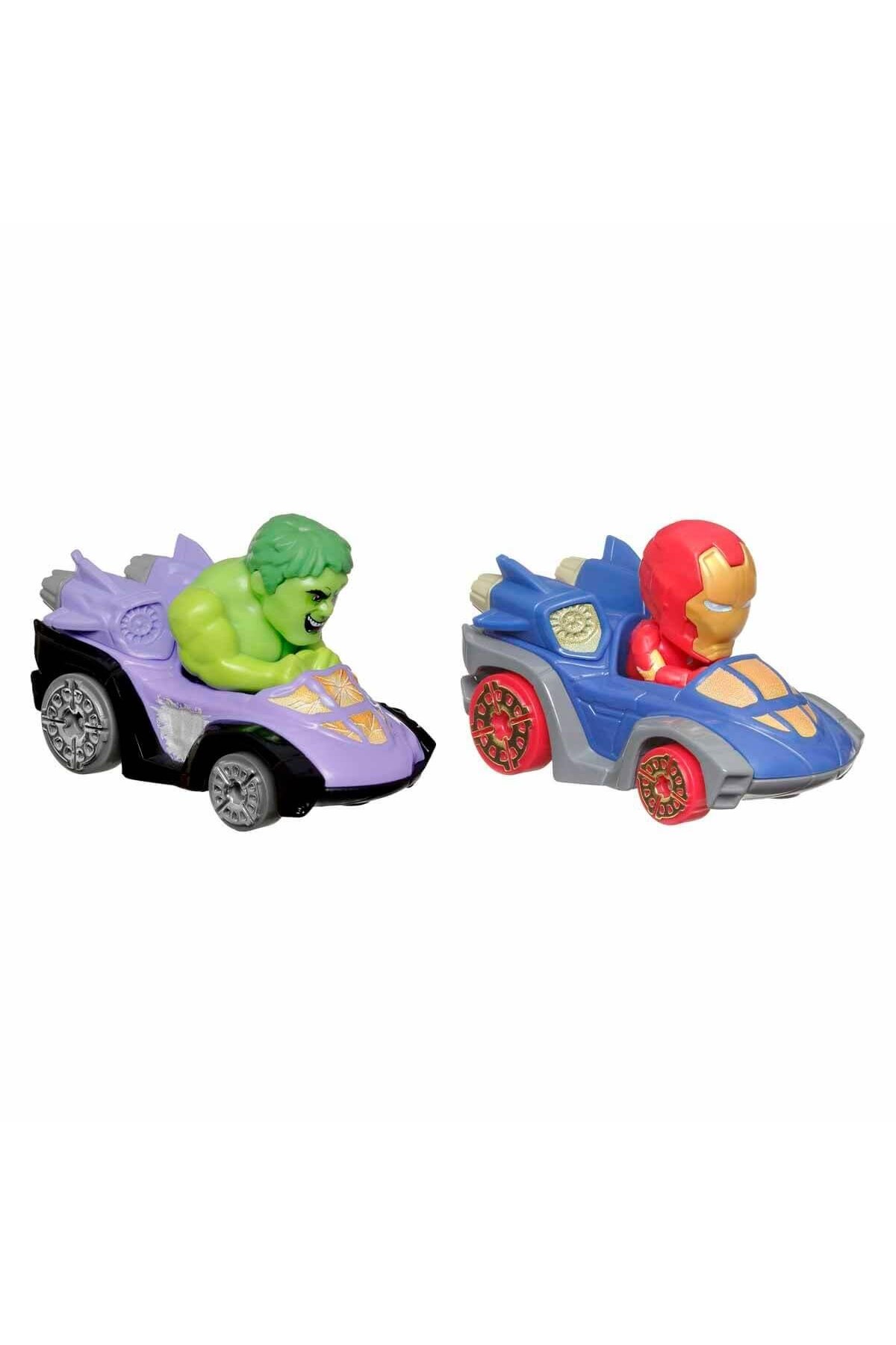 ماشین اسباب بازی RACER VERSE HULK IRON MAN HRT55 HRT89 هات ویلز اورجینال HOT WHEELS
