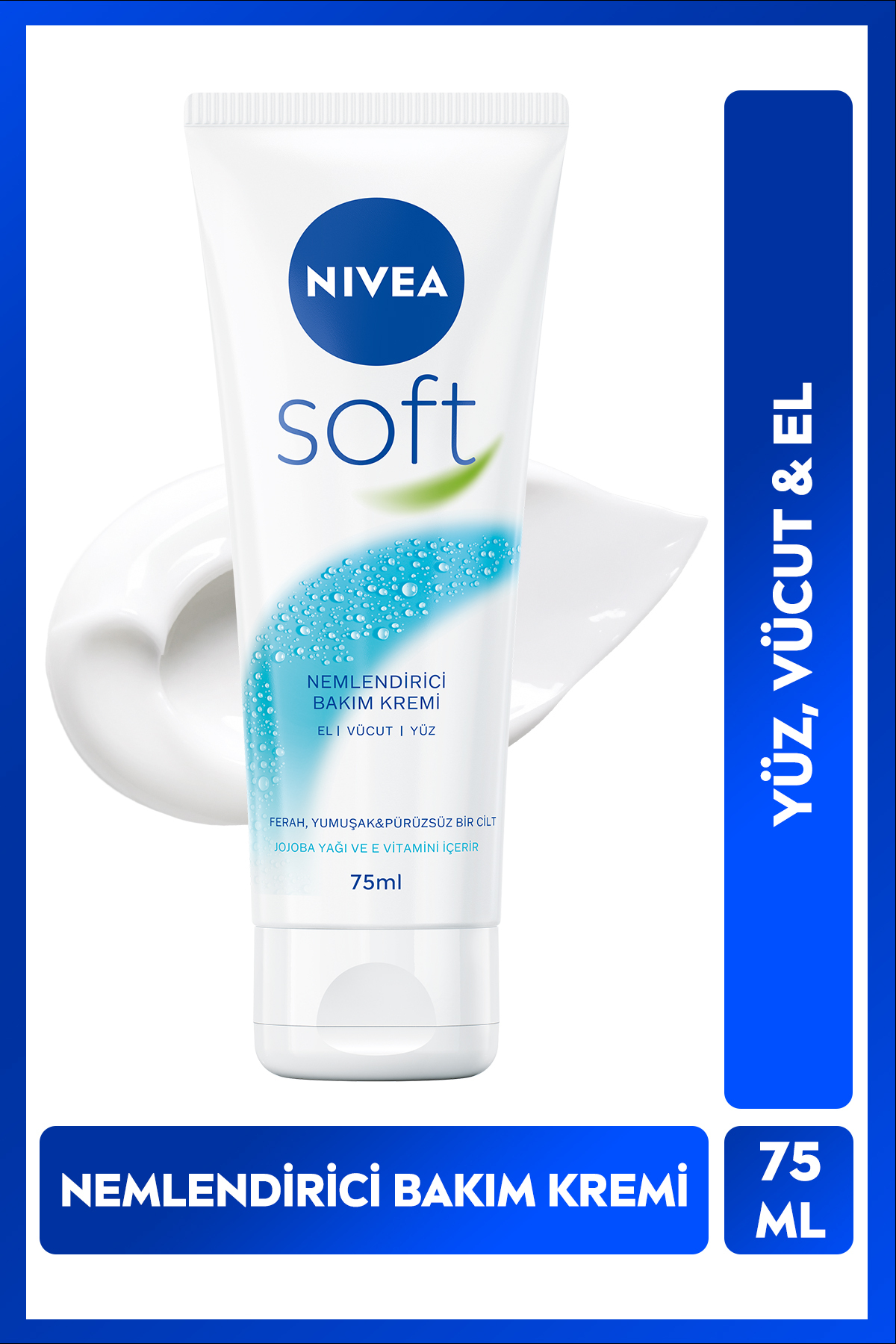 NIVEA کرم نرم‌کننده 75 میلی لیتری با بیش از 110 سال تجربه مراقبت از پوست