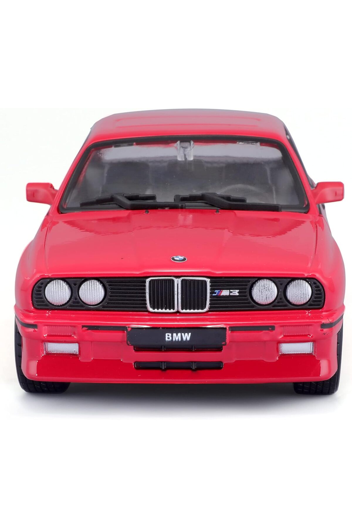مدل خودرو BMW 3 SERIES M3 E30 1988 MODEL CAR 1:24 SCALE RED BURAGO اورجینال Feyza Oyuncak