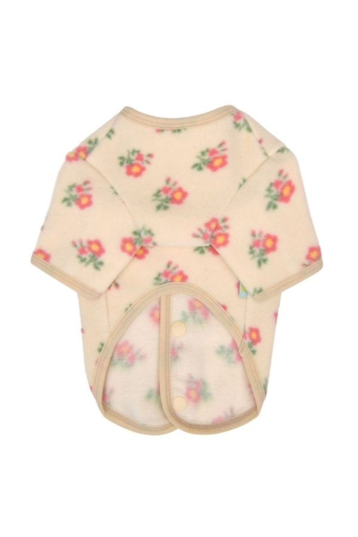 لباس سگ Flower Button برند اولچی Olchi بژ