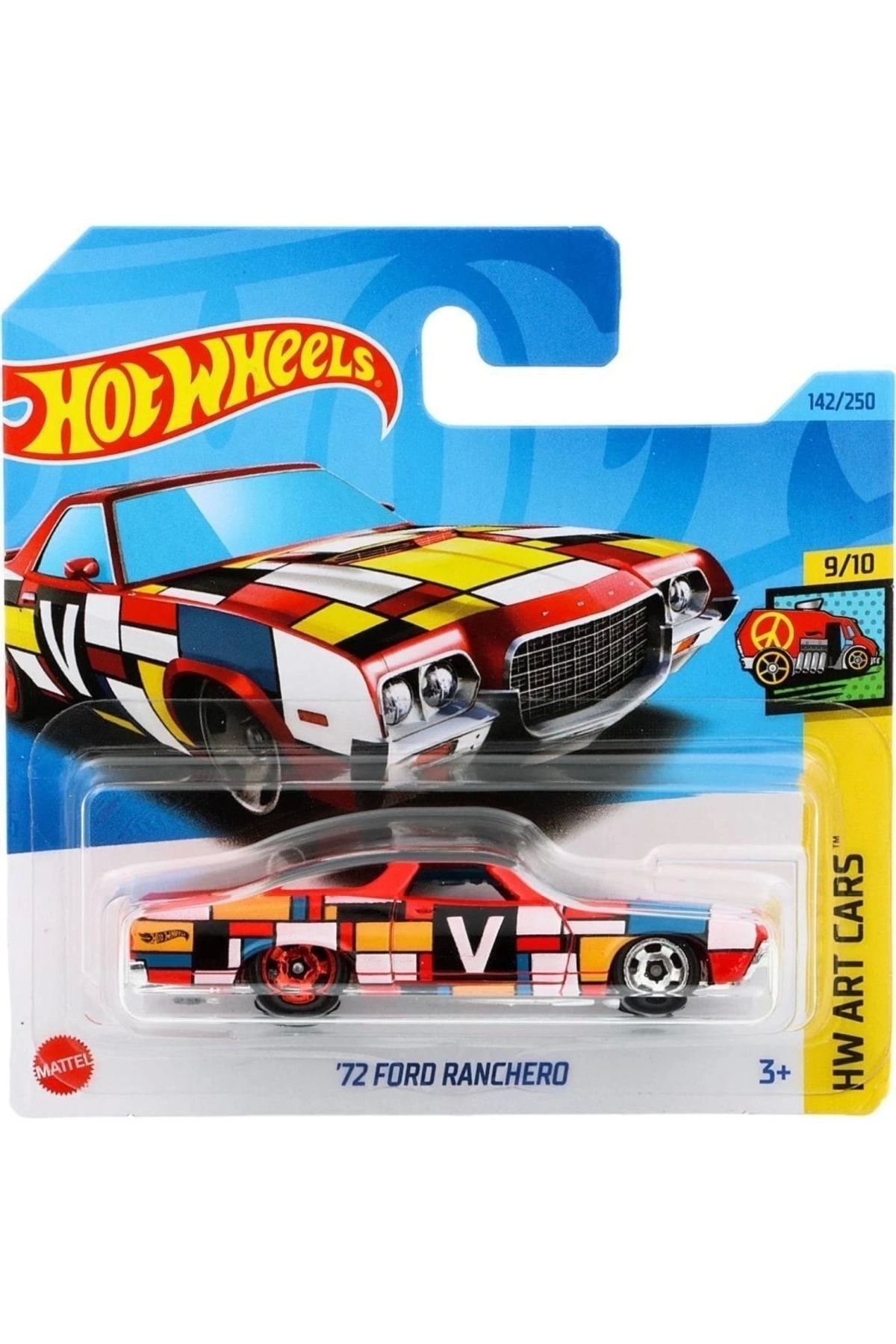 ماشین اسباب بازی SINGES '72 FORD RANCHERO HKH53 هات ویلز اورجینال HOT WHEELS