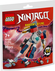 مجموعه ساختنی مینی مکا کومبو نینجاگو لگو LEGO مدل 30699، ۸۰ قطعه، حداقل ۷ سال