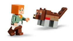 مجموعه ساختنی لگو LEGO ماینکرفت Minecraft اولین ماجراجویی شبانه مدل 21593، ۳۰۱ قطعه، حداقل سن ۸ سال