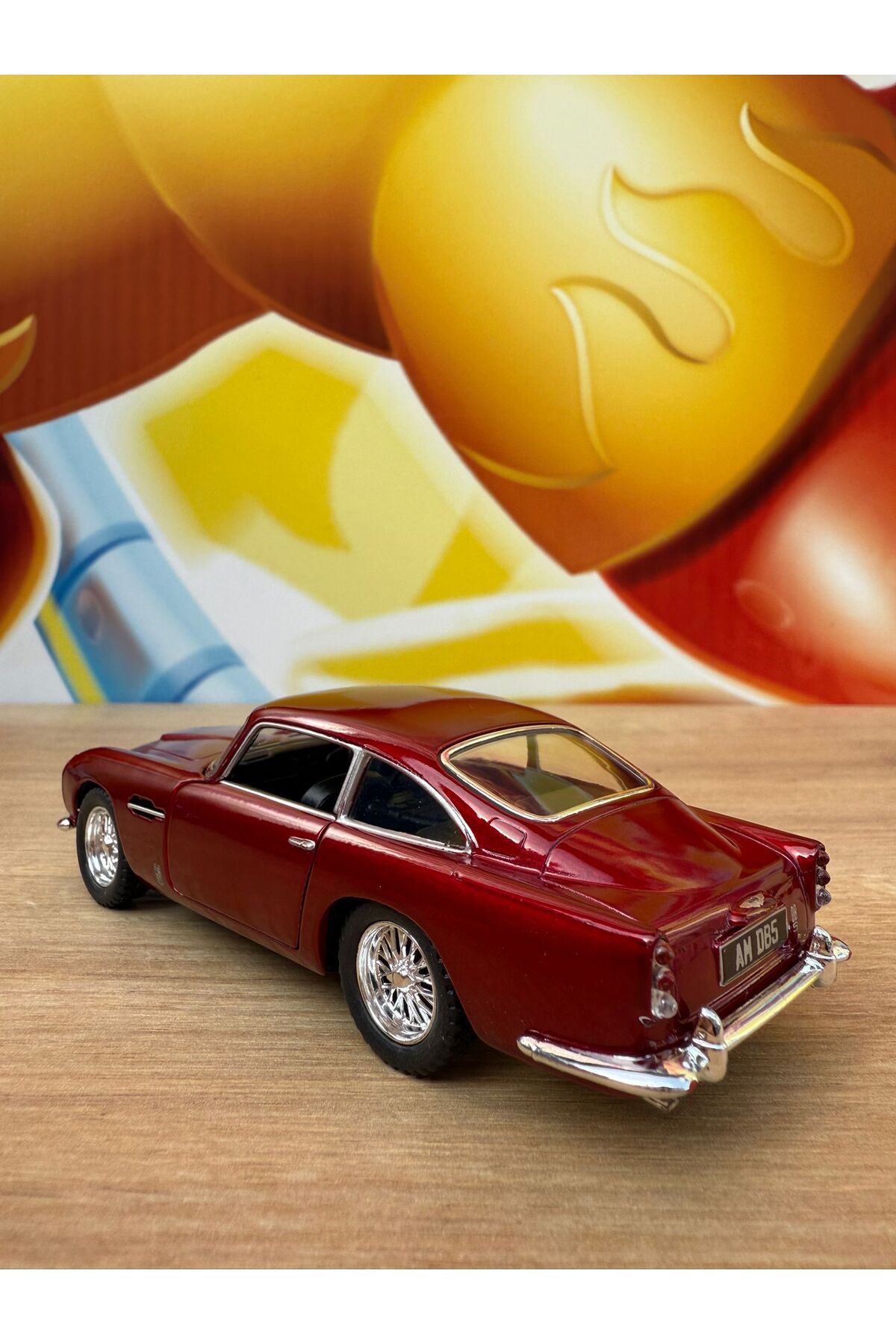 مدل خودرو 1963 استون مارتین DB5 DIECAST ماشین کلکسیونی قدیمی درهای باز کردن را بکشید و رها کنید اورجینال scntoys