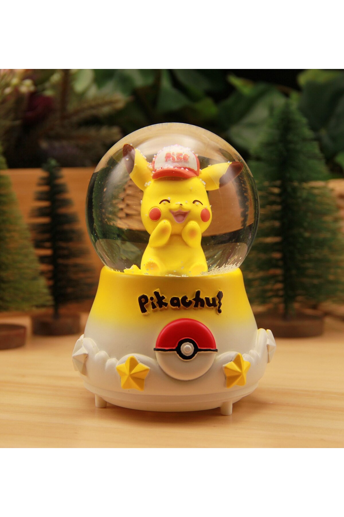 گوی برفی نورپردازی شده و موزیکال SNOW GLOBE در اندازه بزرگ از ترکیه HEDİYEBİZİZ
