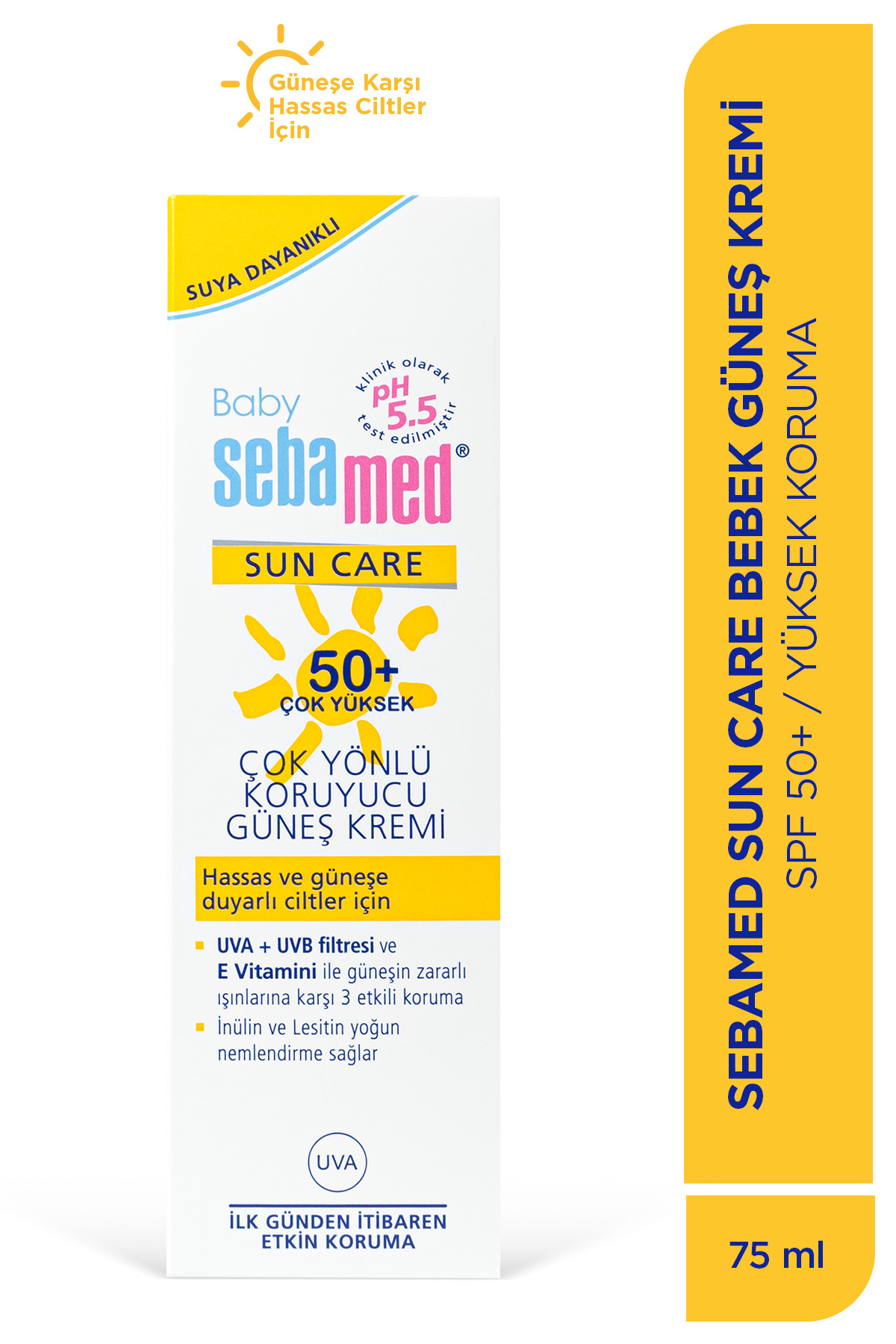 Sebamed کرم ضدآفتاب حساسیت بچه 75 میلی لیتر