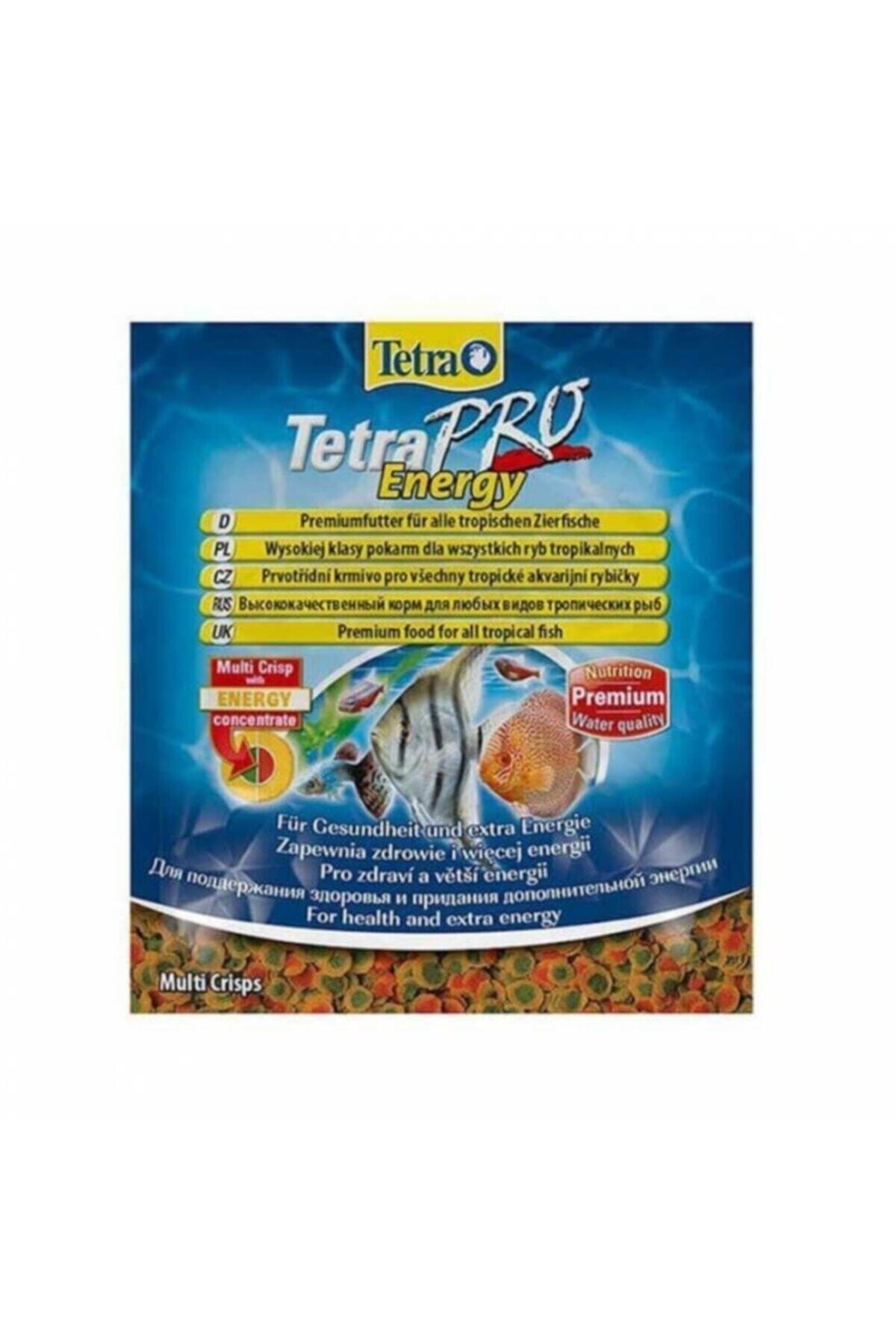 غذای ماهی آکواریومی تترا Tetra Pro Energy Crisps، ۱۲ گرم