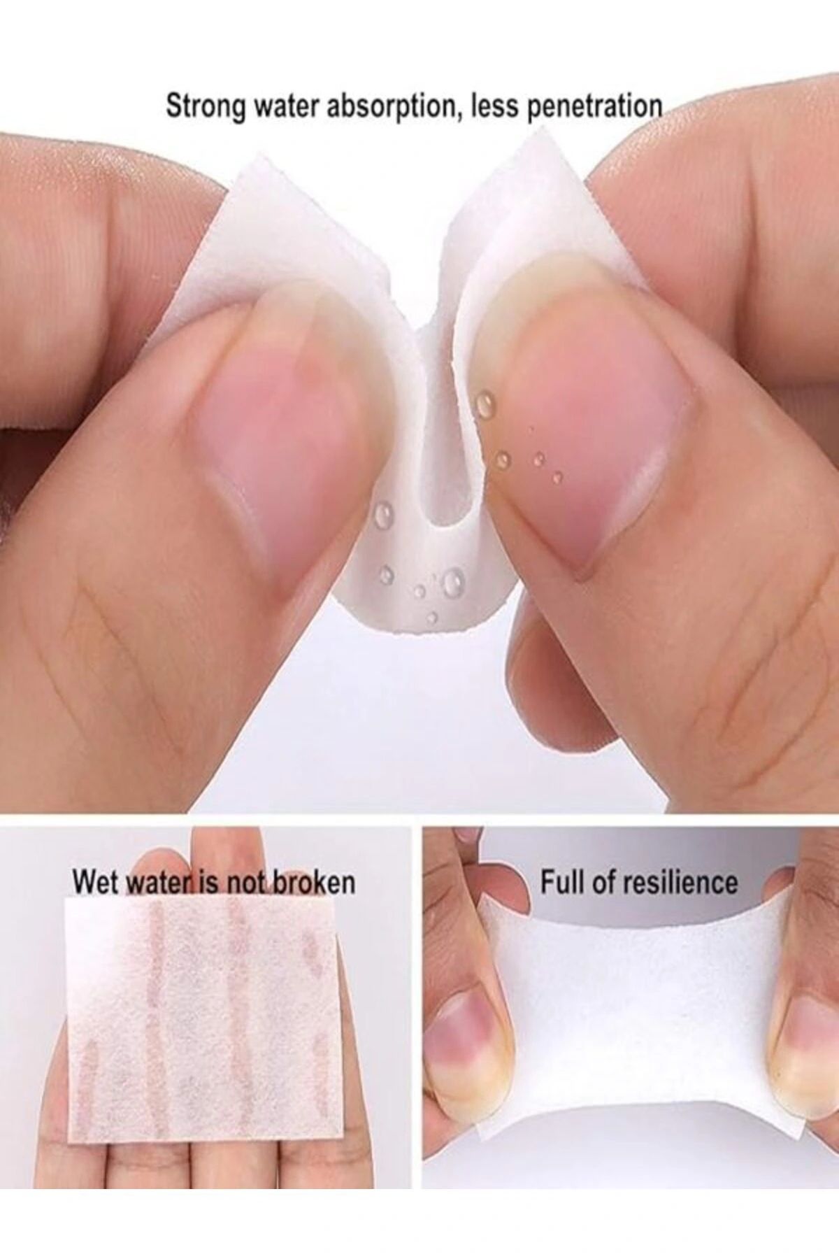 پد پاک کننده لاک ناخن آنیل سفید با کیفیت عالی و کارایی بالا Anıl Gel Polish