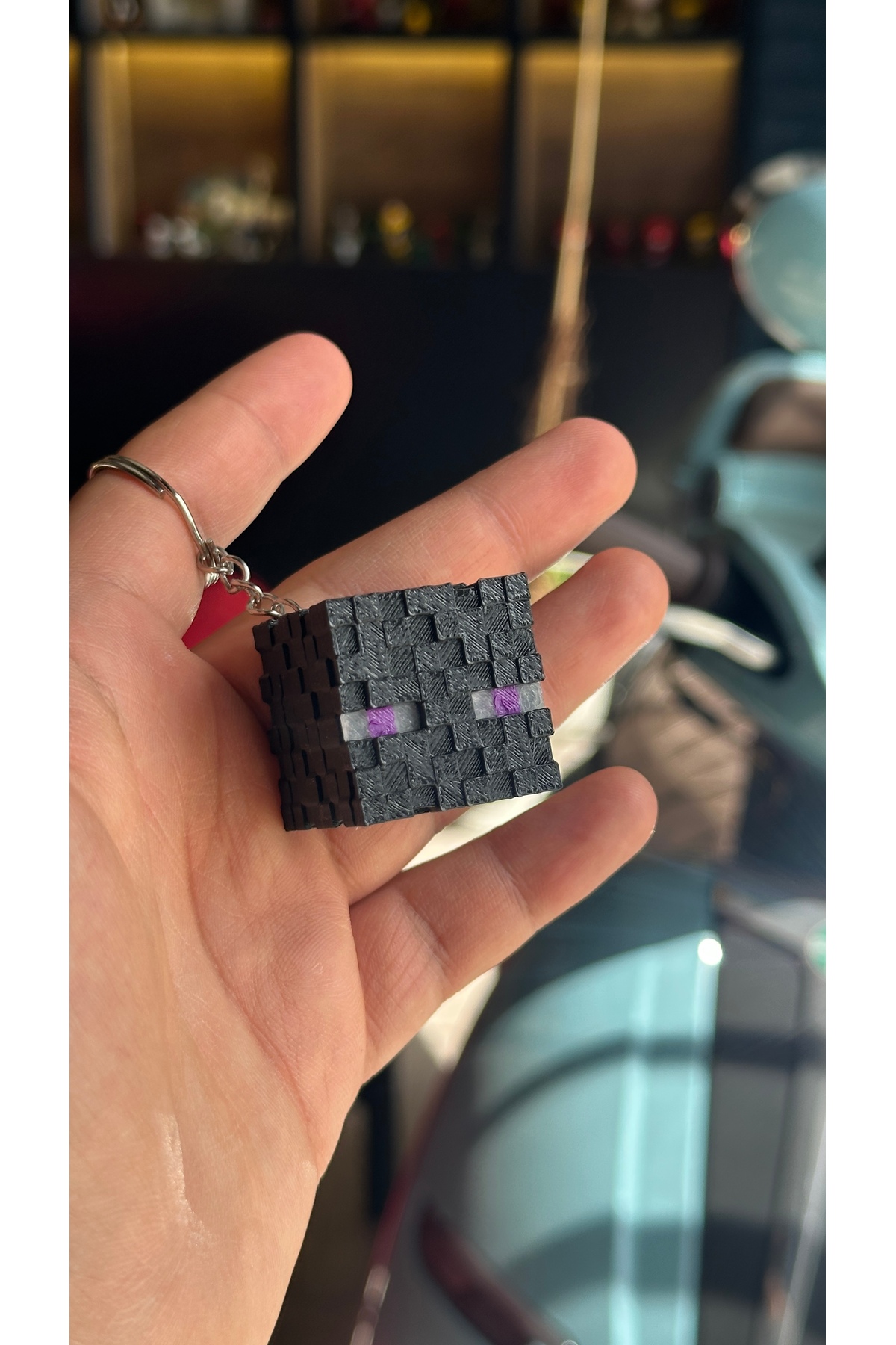 MINECRAFT ENDERMAN KEYCHAIN اورجینال Musetash
