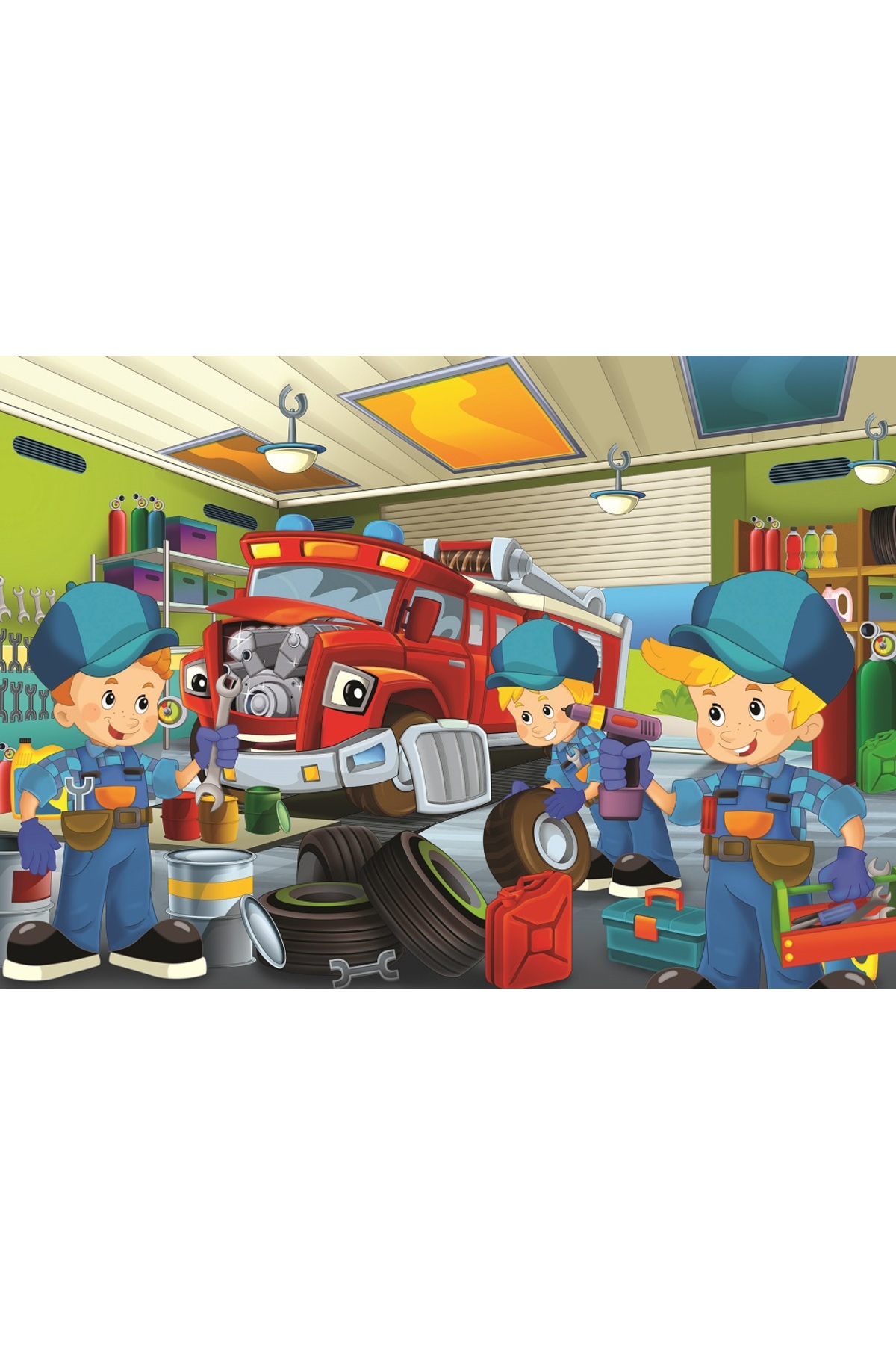 پازل ها و یاپبوزهای کودک دخترانه پسرانه بچگانه ART CHILD PUZZLE REPIRERS SMALL 2X100 قطعه اورجینال ارت Art Puzzle