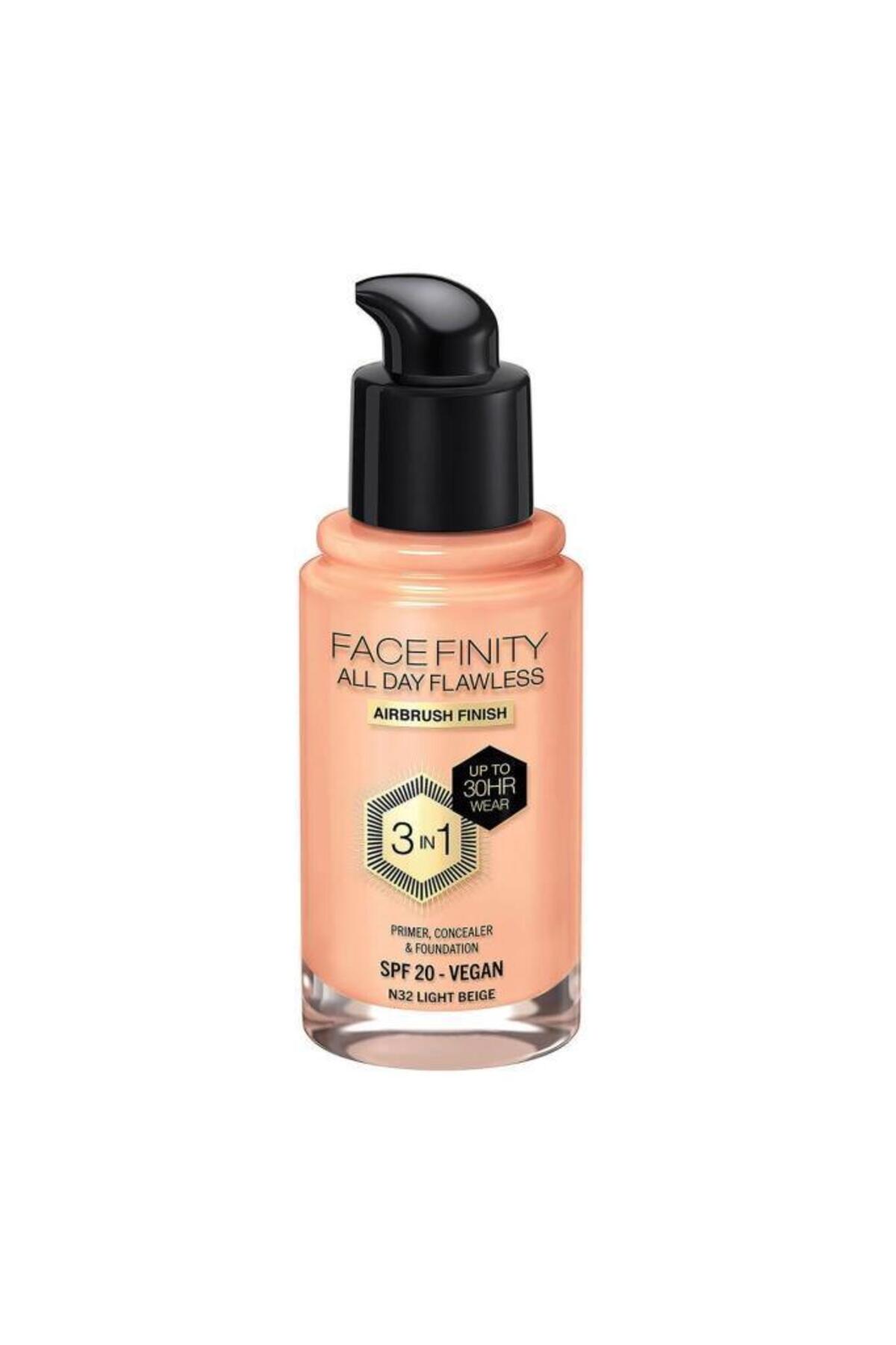 کرم پودر FACEFINITY ALL DAY FOUNDATION PERFECT W78 عسل داغ 30ML Max Factor