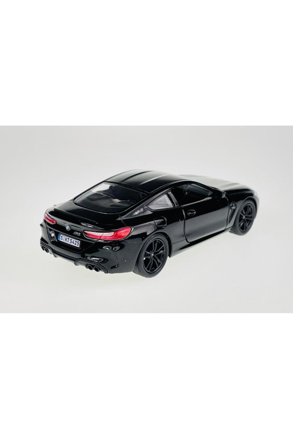 مدل خودرو BMW M8 COMPETITION COUPE 1:38 مشکی PULL AND DROP ماشین اورجینال Kinsmart