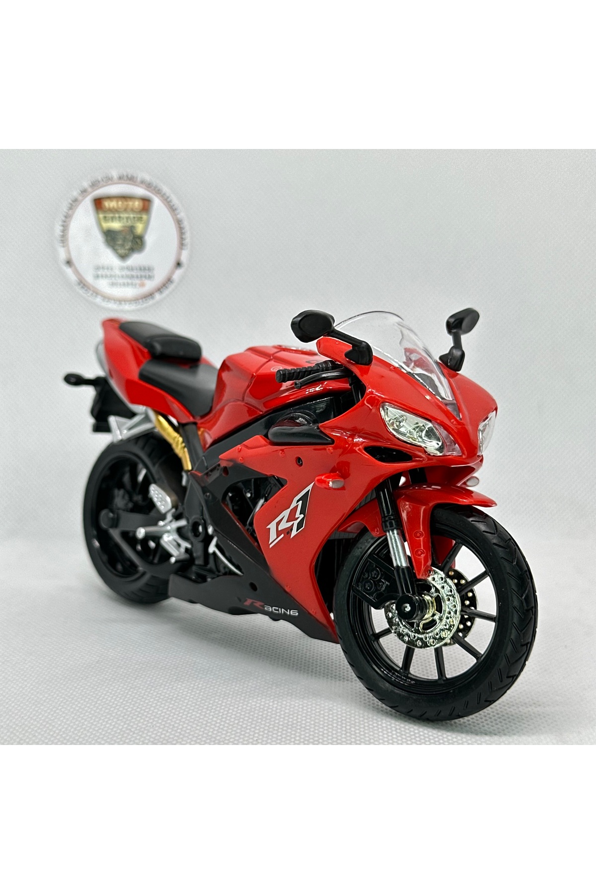 مدل خودرو موتورسیکلت یاماها YZF R1 RED 1:12 ALLOY DIECAST MODEL – فلزی اورجینال Alloy Models
