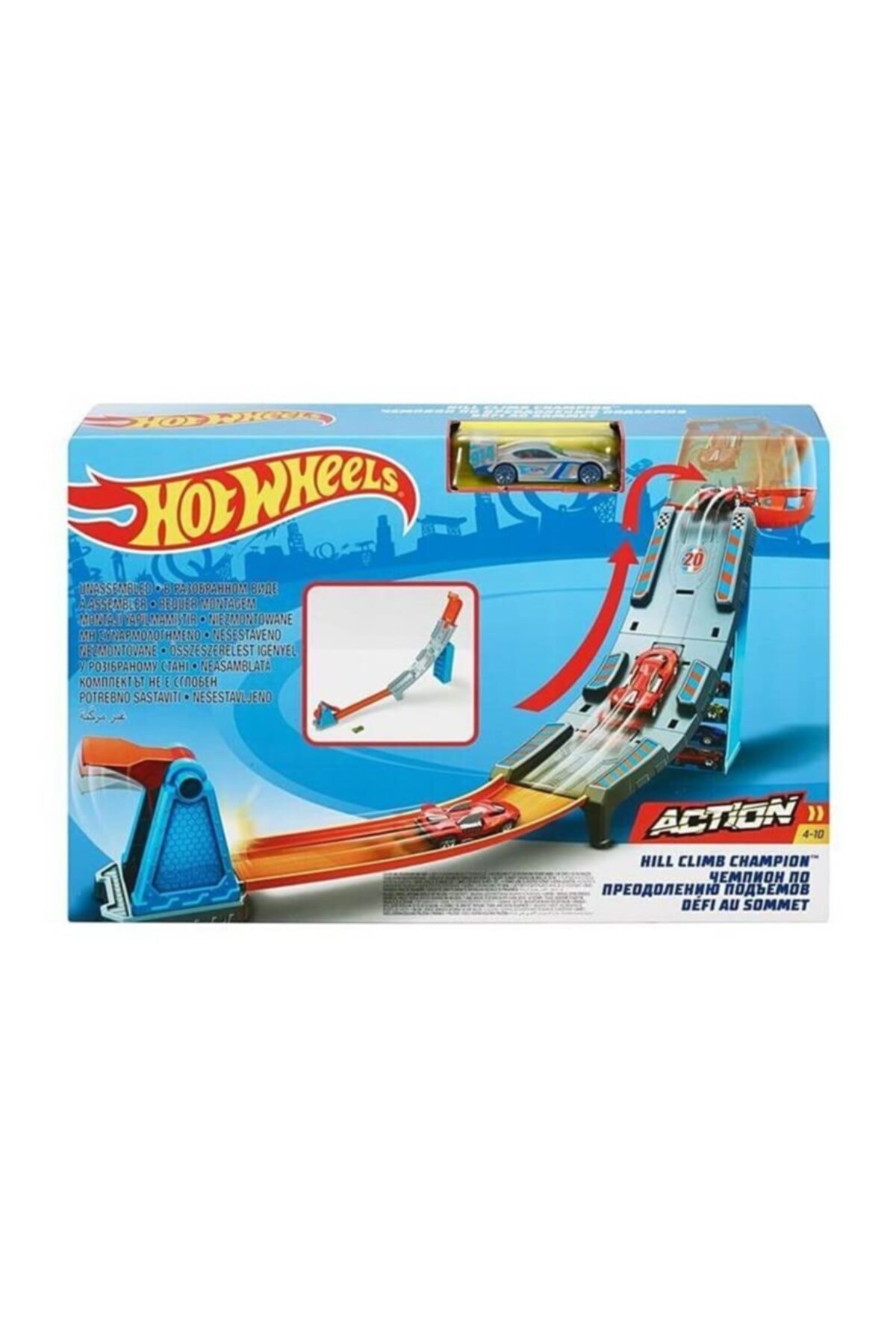 اسباب بازی های فیگور دیگر ست مسابقات پیست قهرمانی چرخ داغ GBF81 از ترکیه HOT WHEELS