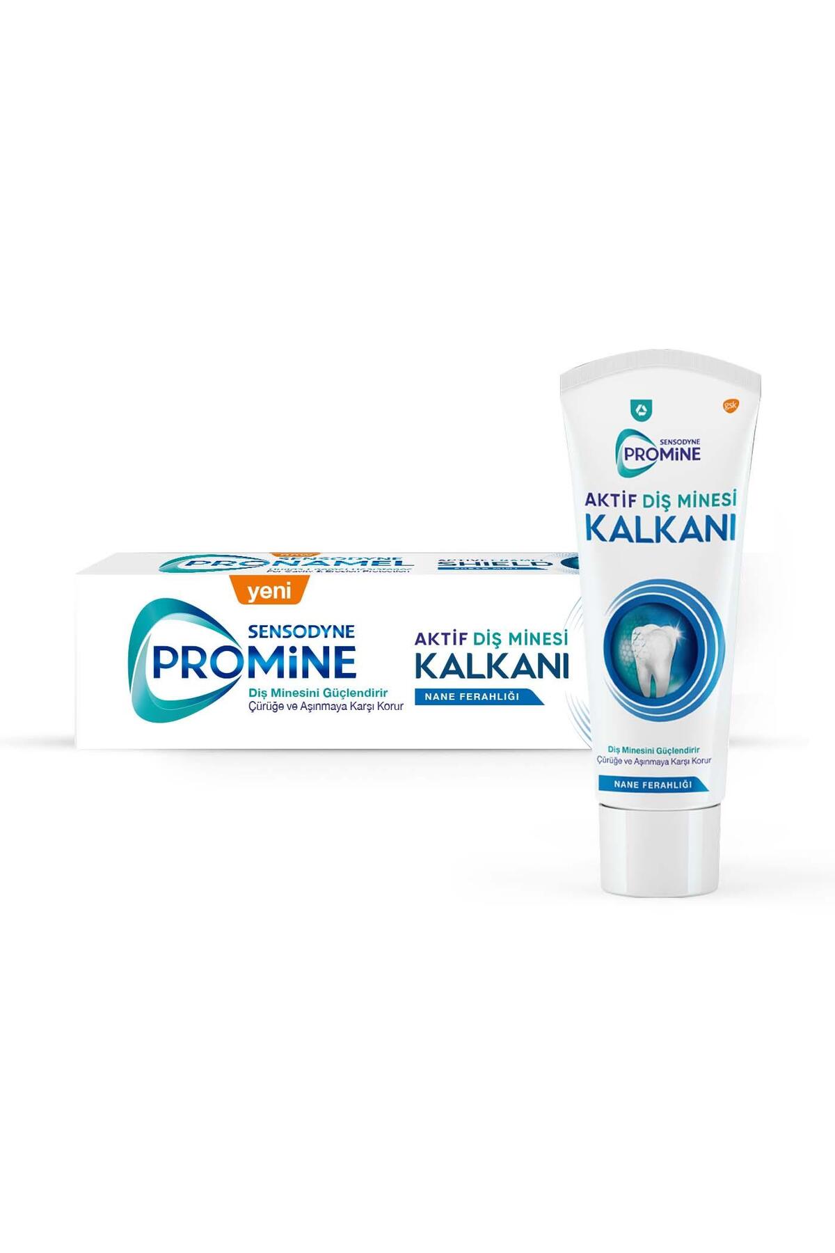 خمیر دندان محافظ مینای دندان نعنایی Promine 75ml سنسوداین Sensodyne