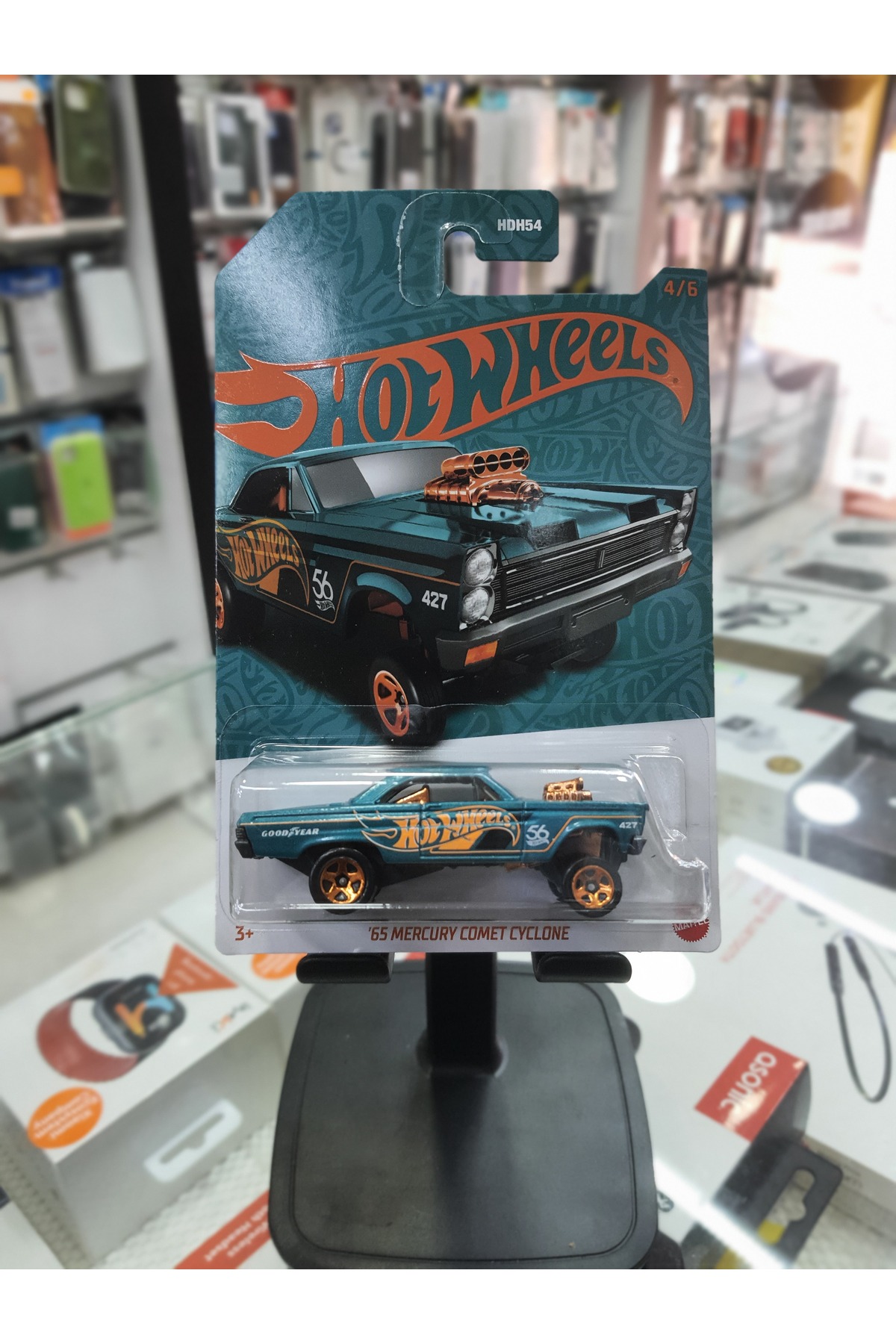 ماشین اسباب بازی '65 MERCURY COMET CYCLONE HDH54 HVW98 هات ویلز اورجینال HOT WHEELS