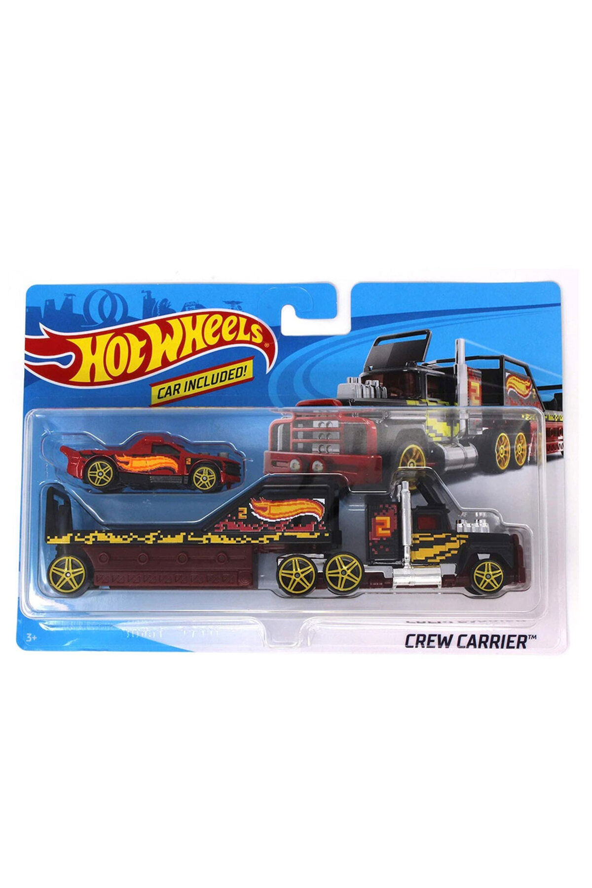 ماشین اسباب بازی SUPER TRUCK SERIES کامیون های فوق العاده با اتومبیل اسپرت پر از جزئیات انرژی BDW51 HOT WHEELS