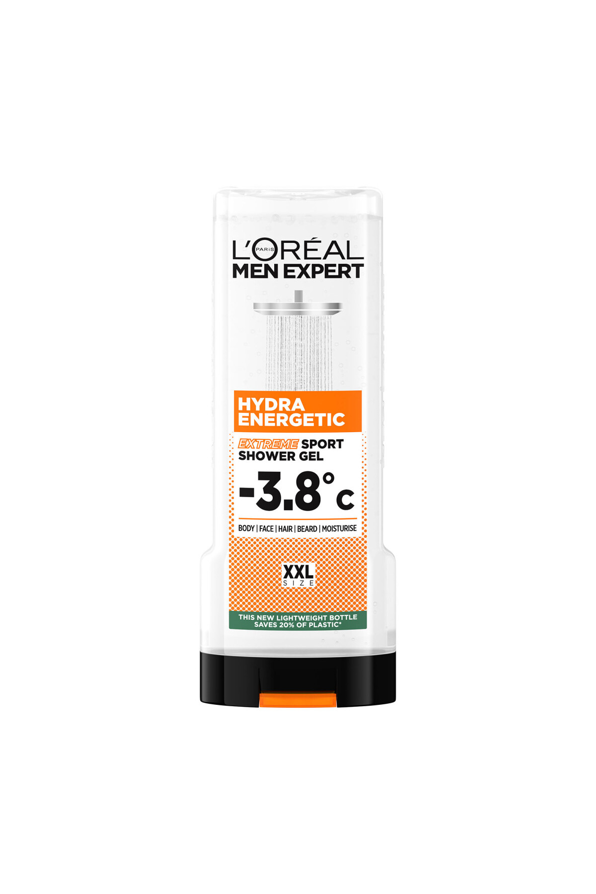 ژل دوش مردانه هیدرا ENERGETTER EXTREME SPORT بلافاصله برای طراوت 400ML L'Oreal Paris Men Expert