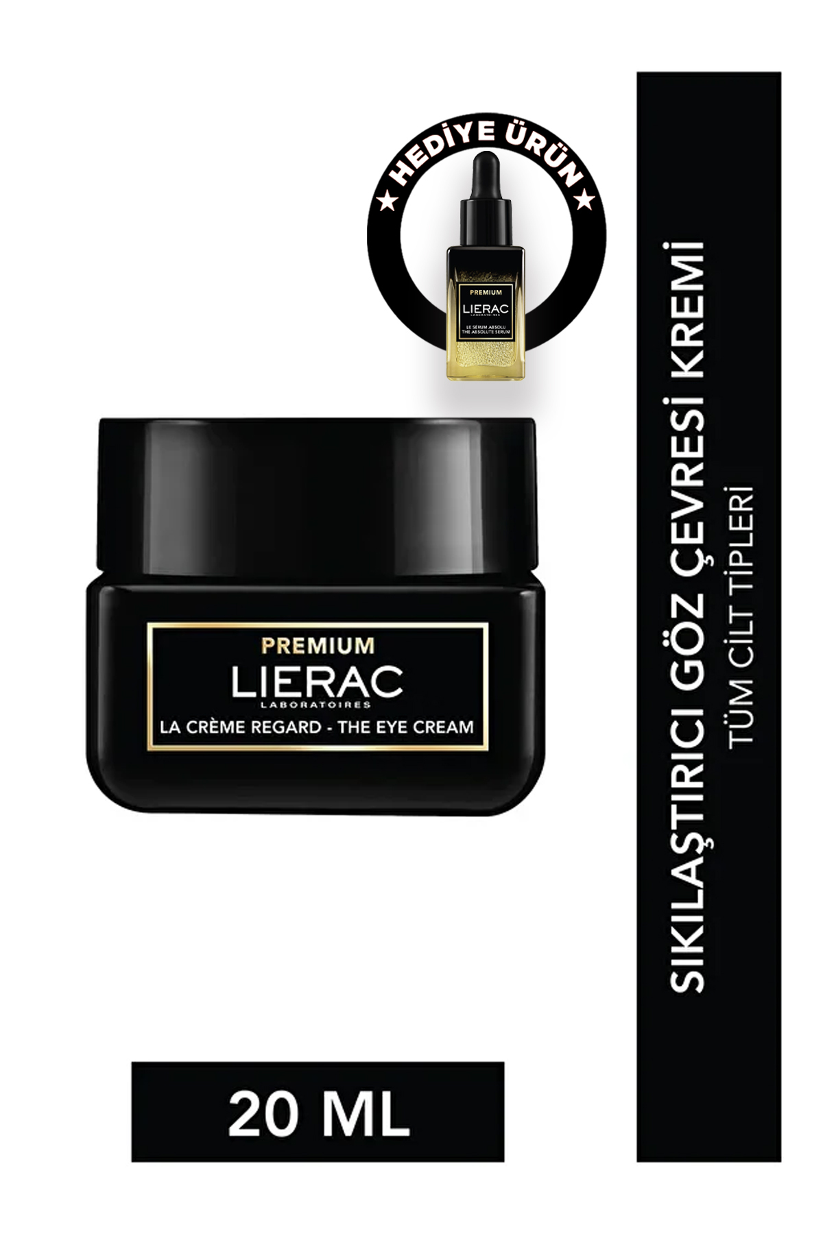 کرم دور چشم 20 میل – ضد پیری RADIANCE سرم 13 میلی لیتری هدیه اورجینال Lierac