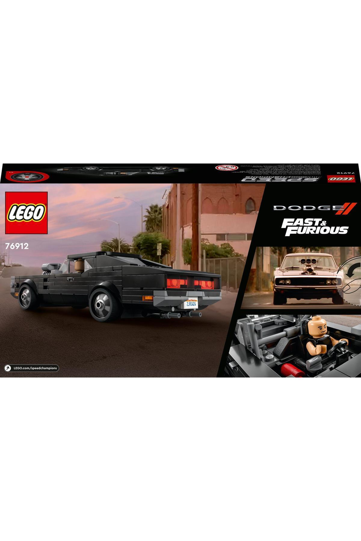 لگو و اسباب بازی های ساخت محور ® SPEED ​​​​CHAMPIONS FAST & FURIOUS 1970 DODGE CHARGER R T 76912 مجموعه خودرو 345 قطعه از ترکیه LEGO