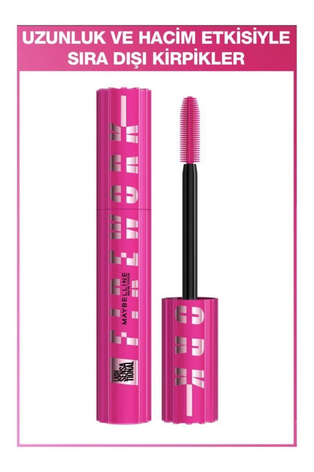 ریمل مژه و ابرو حسی آتش بازی حرکتی DEMBA5953 Maybelline New York