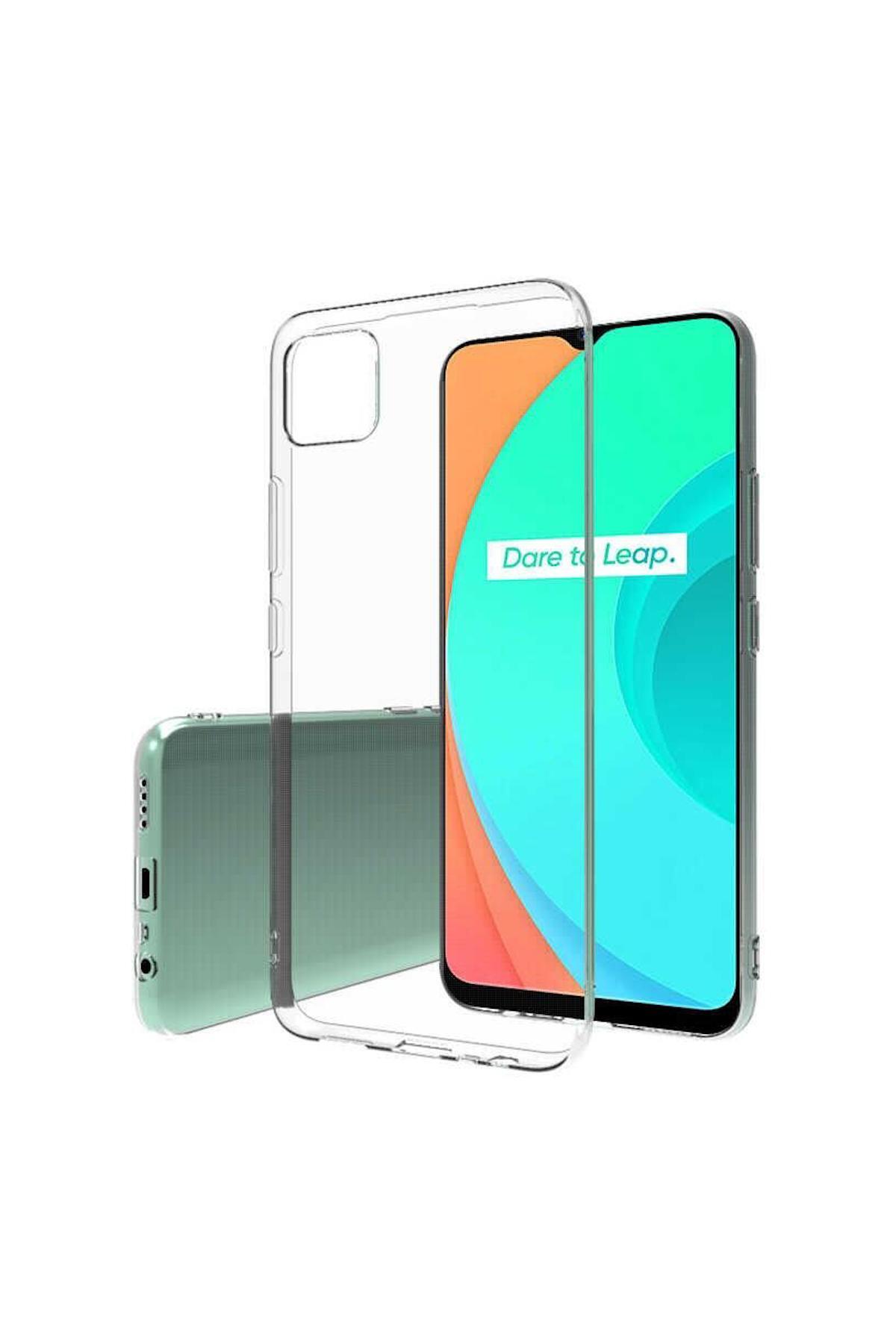 کاور و قاب سیلیکونی نرم شفاف ZEBANA سازگار با REALME C11 اورجینال Zebana