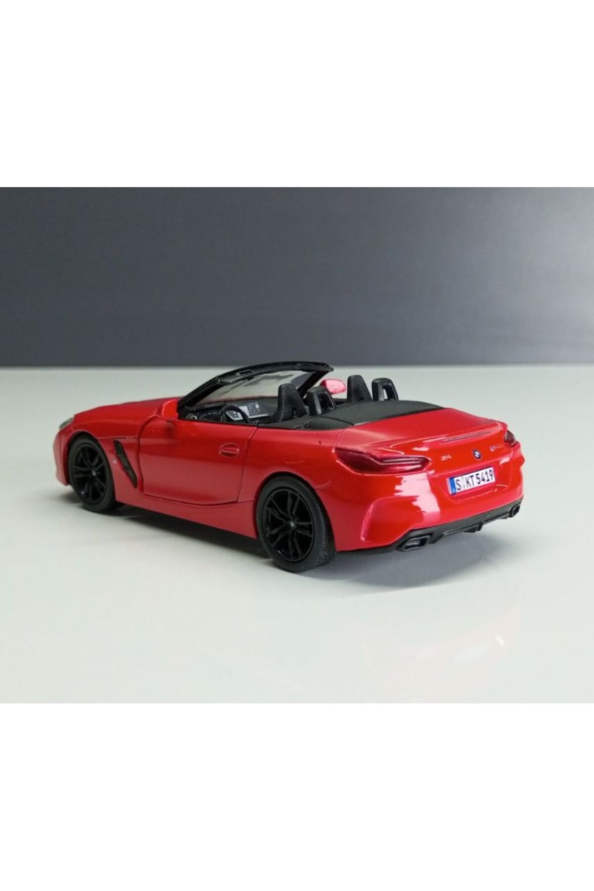 مدل خودرو 1:34 قرمز BMW Z4 PULL DROP METAL CAR اورجینال Kinsmart