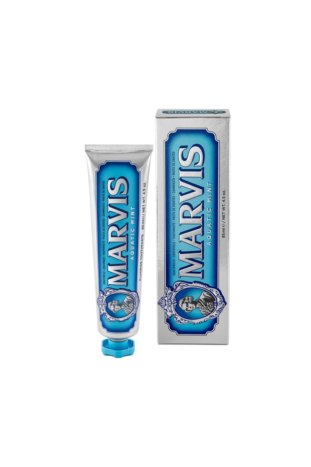 خمیردندان خمیر دندان نعناع آبزی 85 میل X 3 مجموعه سودمند ماوریس Marvis