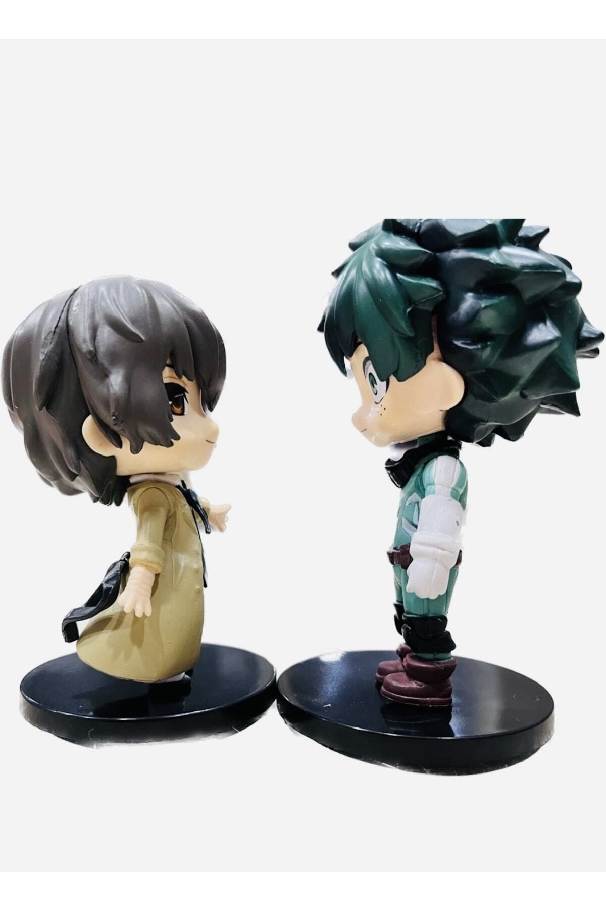فیگور انیمه MY HERO ACADEMIA IZUKU MIDORIYA OSAMU DAZAI 10 سانتی متری پی وی سی اکشن دو + بسته هدیه از ترکیه oyuncakçı savaş & europe shop