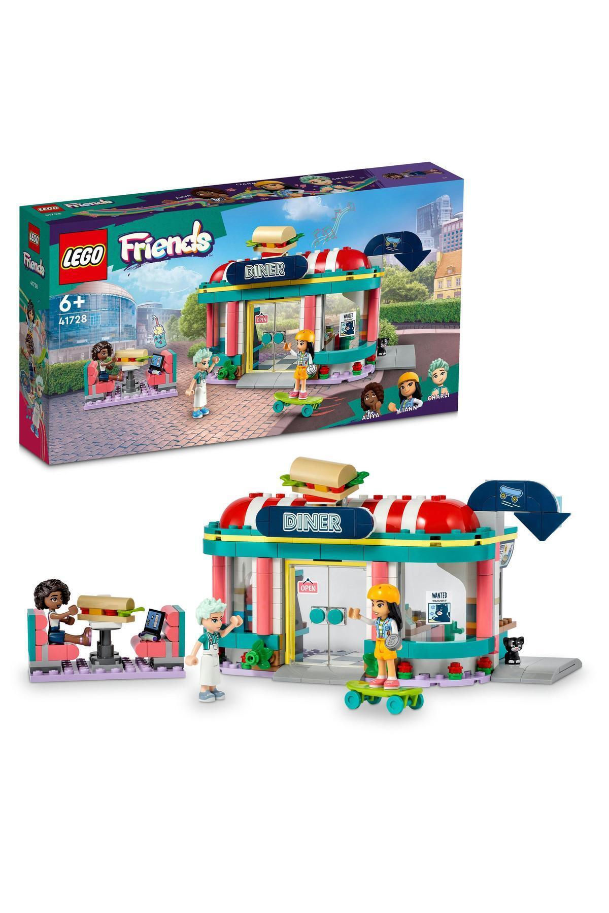 لگو دوستان 417 رستوران مرکز شهر HEARTLAKE اورجینال LEGO