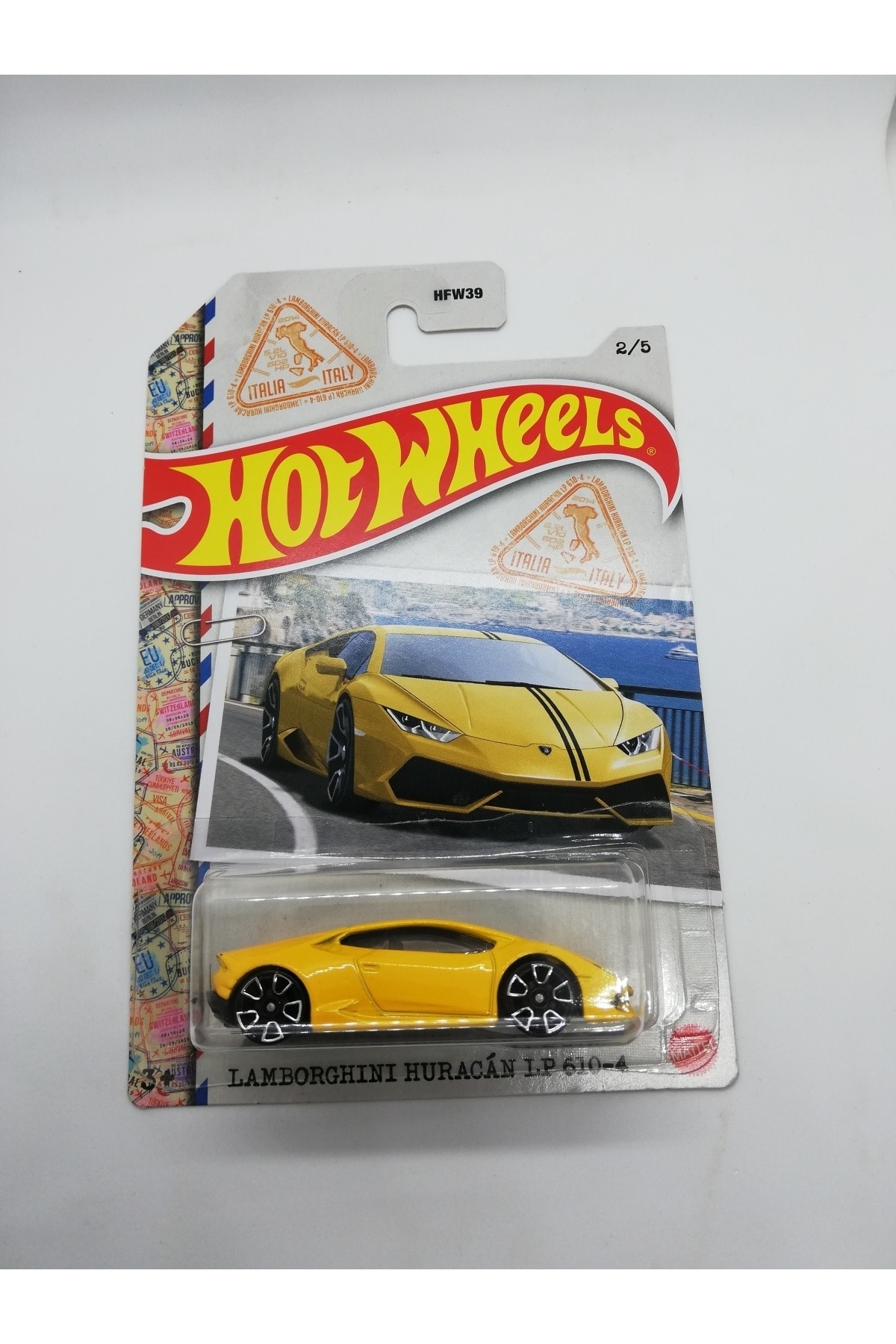 ماشین اسباب بازی لامبورگینی هوراکان LP 610 4 از ترکیه HOT WHEELS