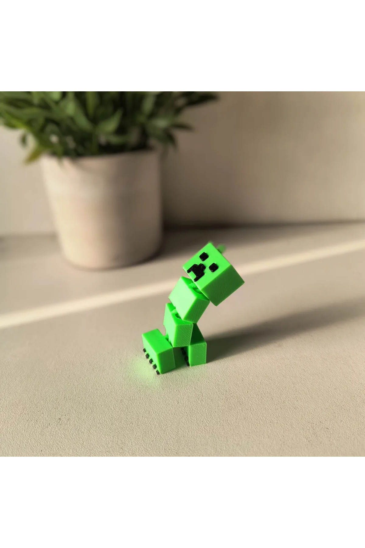 اسباب بازی های فیگور شخصیت MINECRAFT CREEPER ARTICULATED 5 CM Genel Markalar