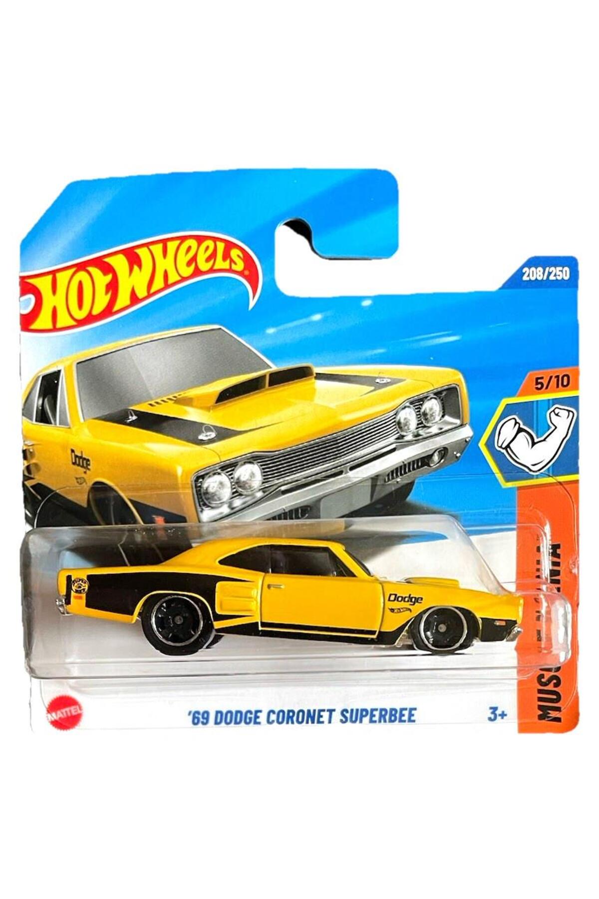 ماشین اسباب بازی های تک 69 DODGE CORONET SUPERBEE JBB27 از ترکیه HOT WHEELS