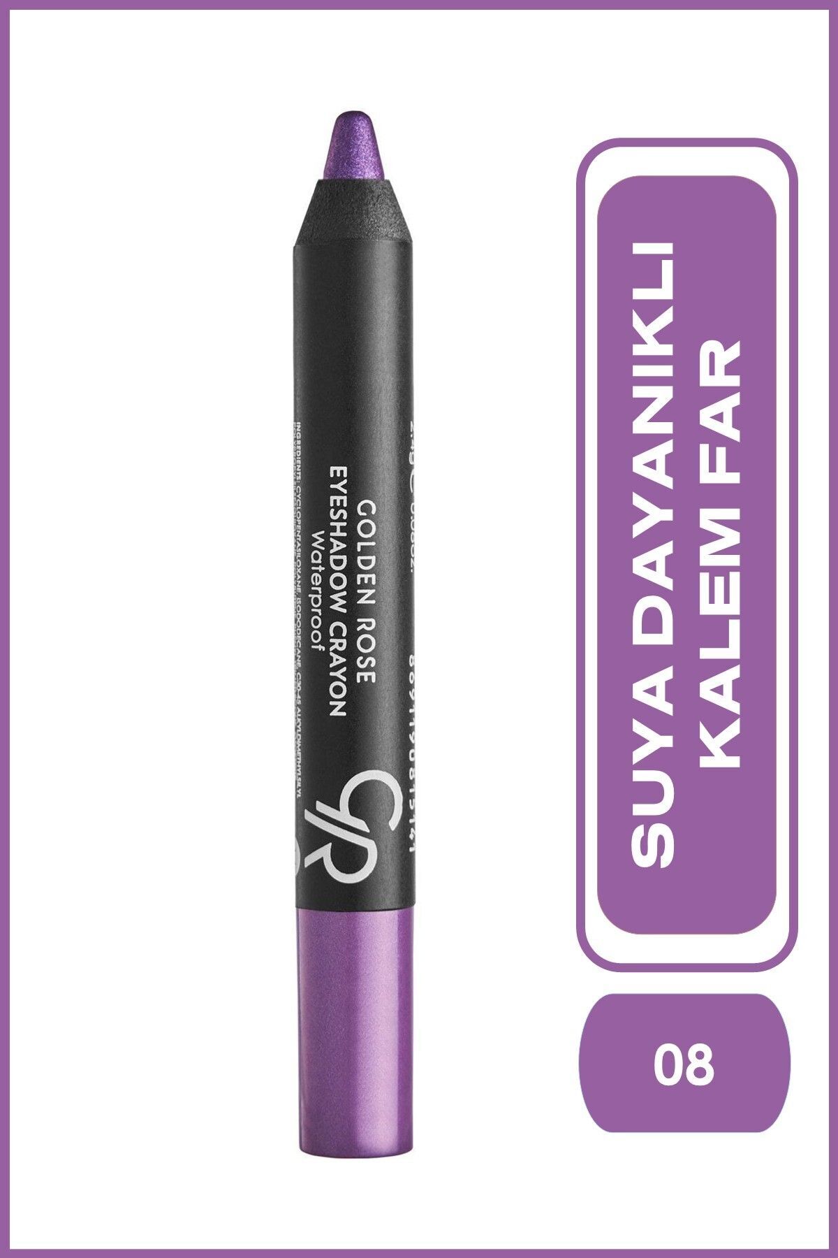 مداد ضد آب Eyeshadow Pencil - Eyeshadow Crayon ضد آب شماره: 14 گلدن رز Golden Rose