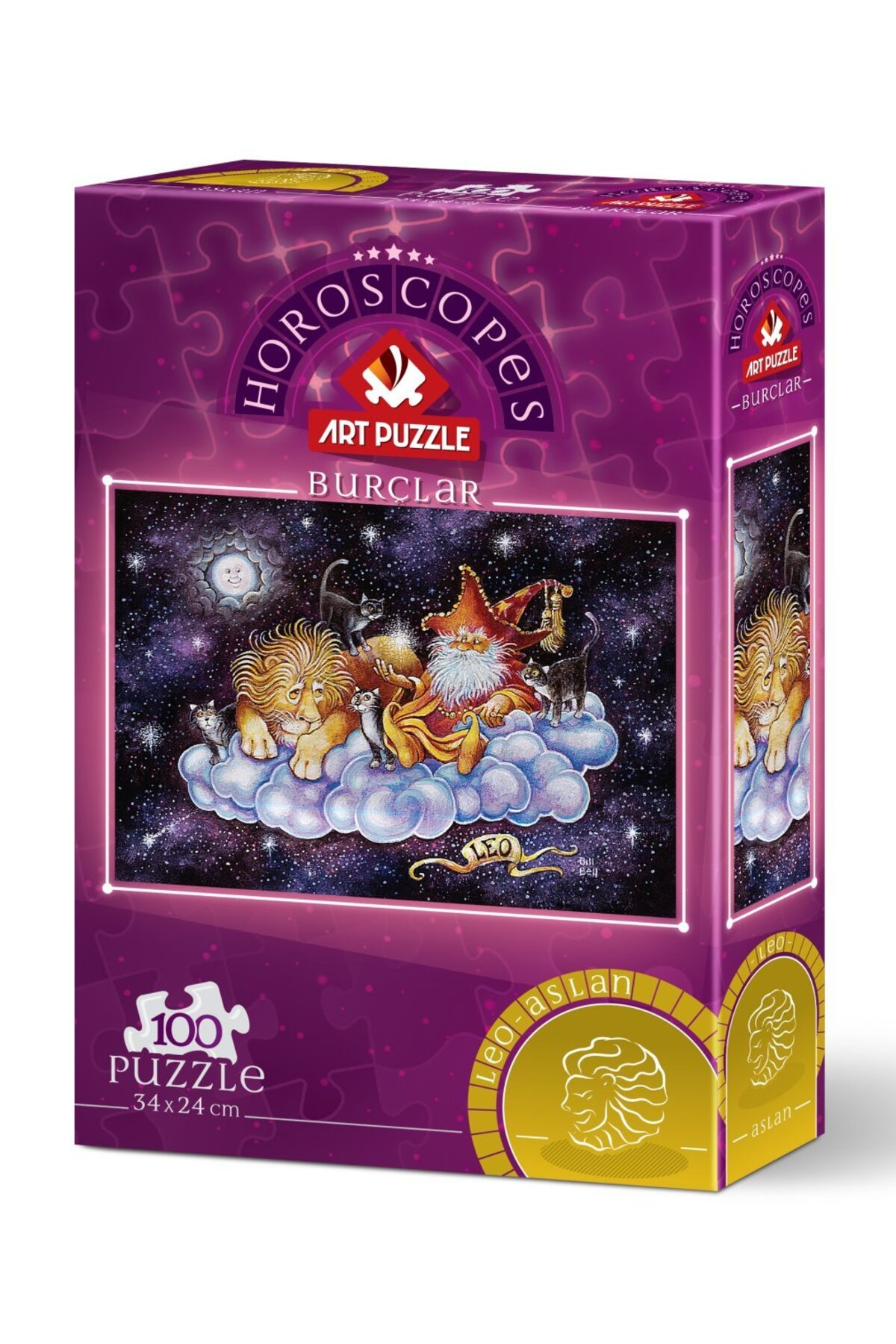 پازل علامت شیر 100 قطعه اورجینال ارت Art Puzzle