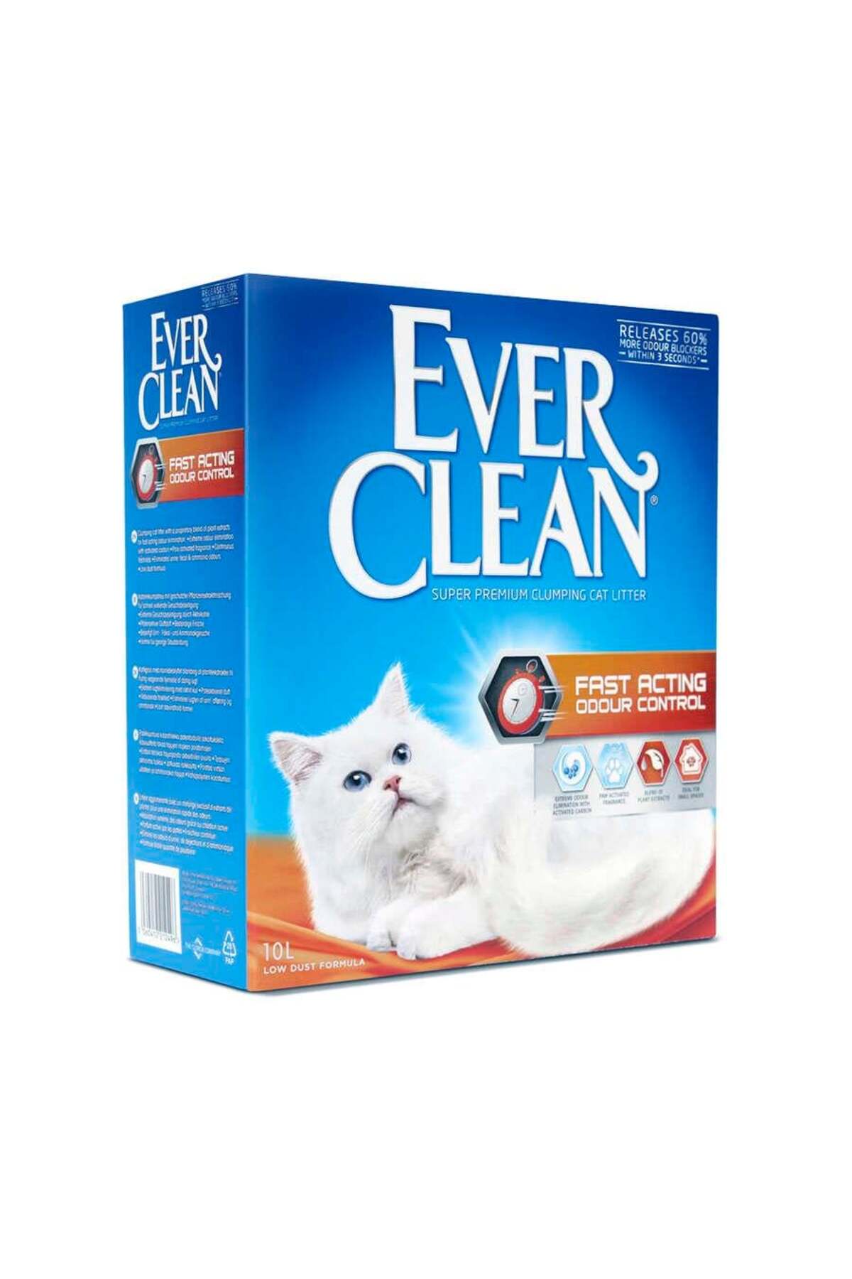 خاک گربه معطر زودگلوله‌شونده اور کلین Ever Clean Instant Freshness، ۱۰ لیتر