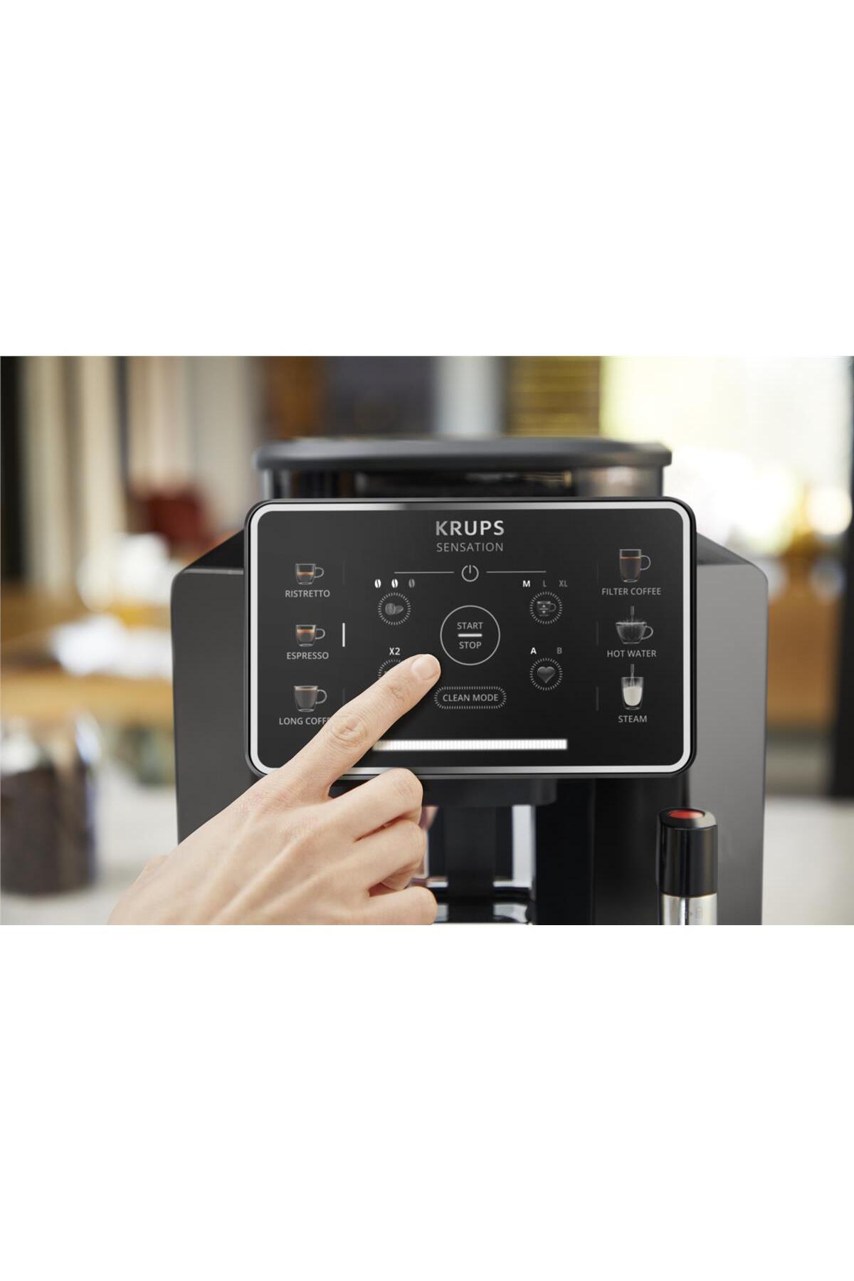 قهوه ساز فیلتری اسپرسوساز اتوماتیک SENSATION C50 اورجینال Krups