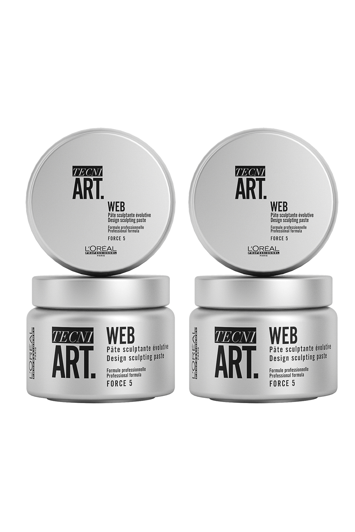 ست مراقبت مو مردانه و زنانه TECNI ART WEB TISSUE SIGNOR PASTE 150 ML 2 قطعه L'oreal Professionnel