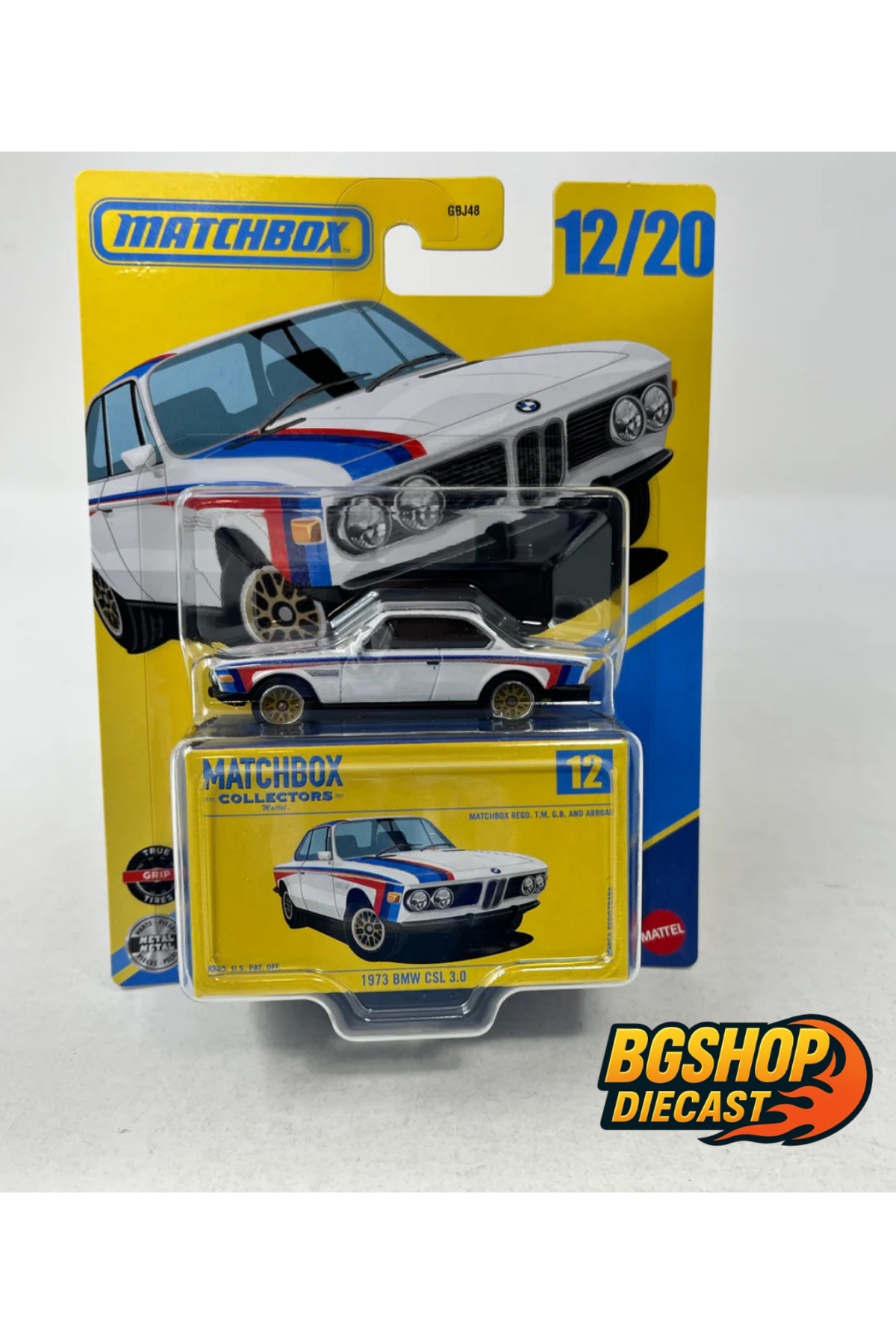 ماشین اسباب بازی 1973 BMW CSL 3.0 12 2026 MATCHBOX COLLECTORS CASE E مدل مجموعه HOT WHEELS