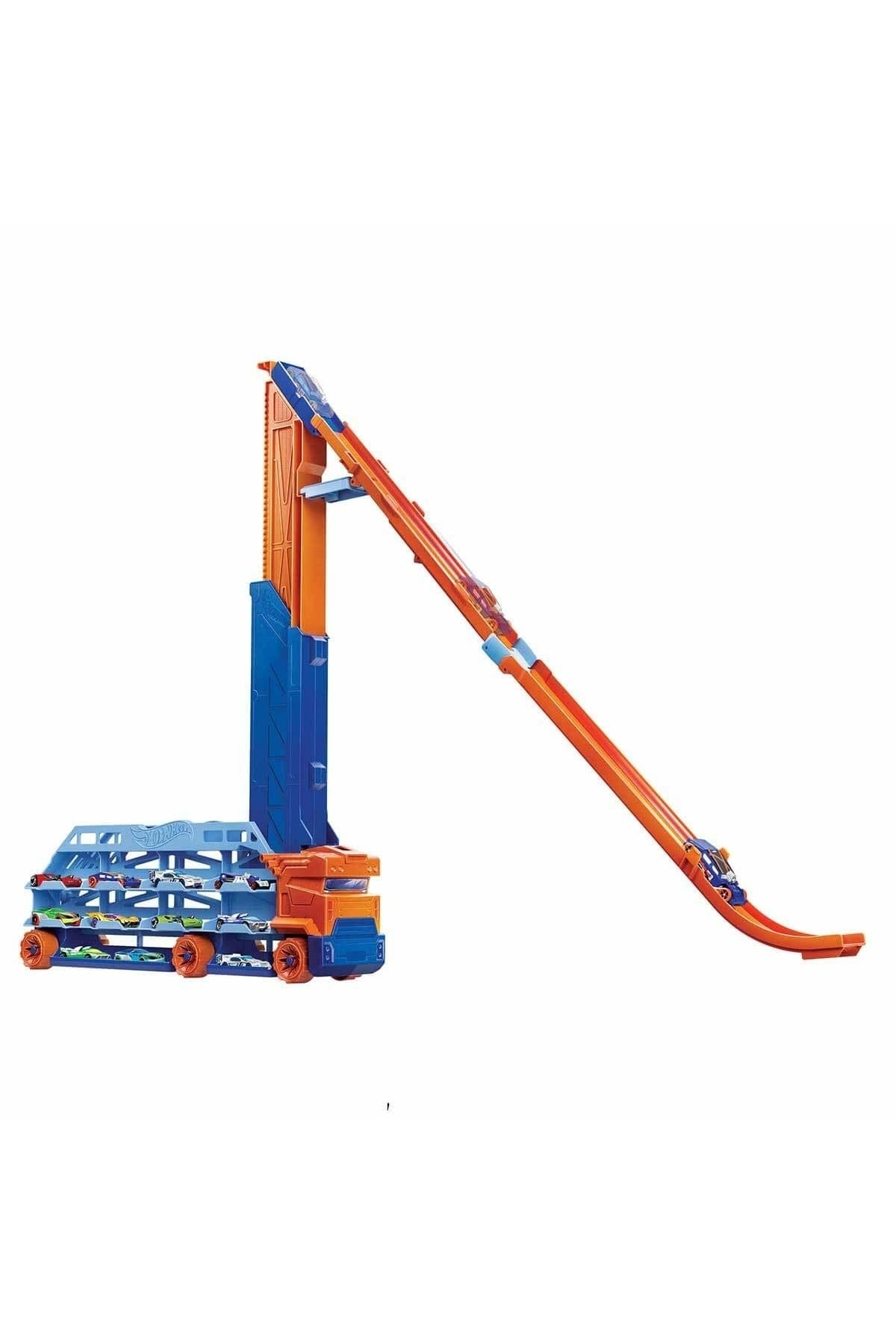ماشین اسباب بازی RAMP TIR حامل 1 اتومبیل از جمله بیش 20 1:64 مقیاس هات ویلز اورجینال HOT WHEELS