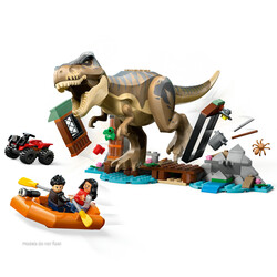 مجموعه ساختنی لگو LEGO ژوراسیک ورلد Jurassic World مدل 76975، فرار تی‌رکس، ۱۹۹ قطعه
