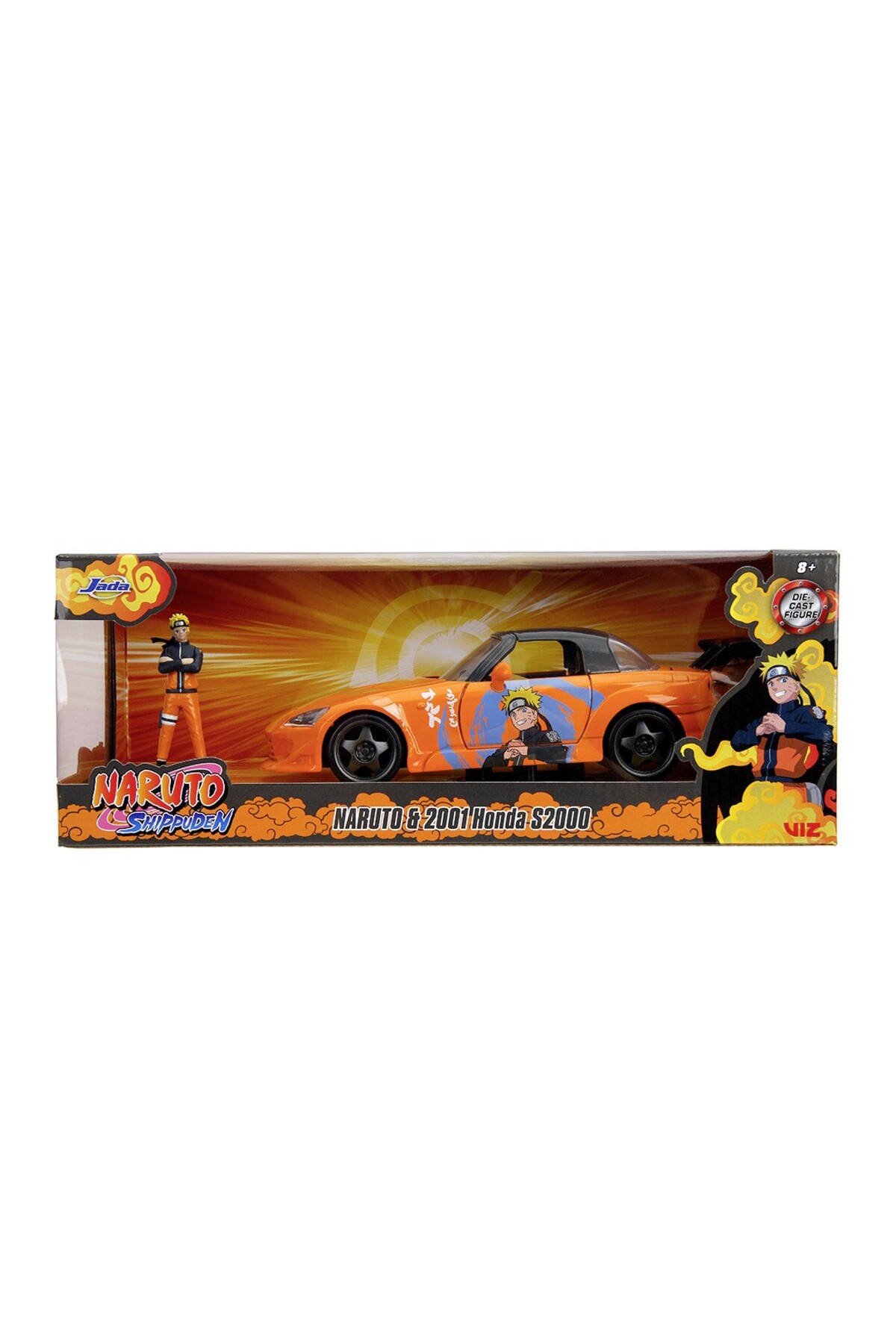 مدل خودرو NARUTO 1:24 2001 HONDA S2000 CAR AND FIGUR اورجینال Jada