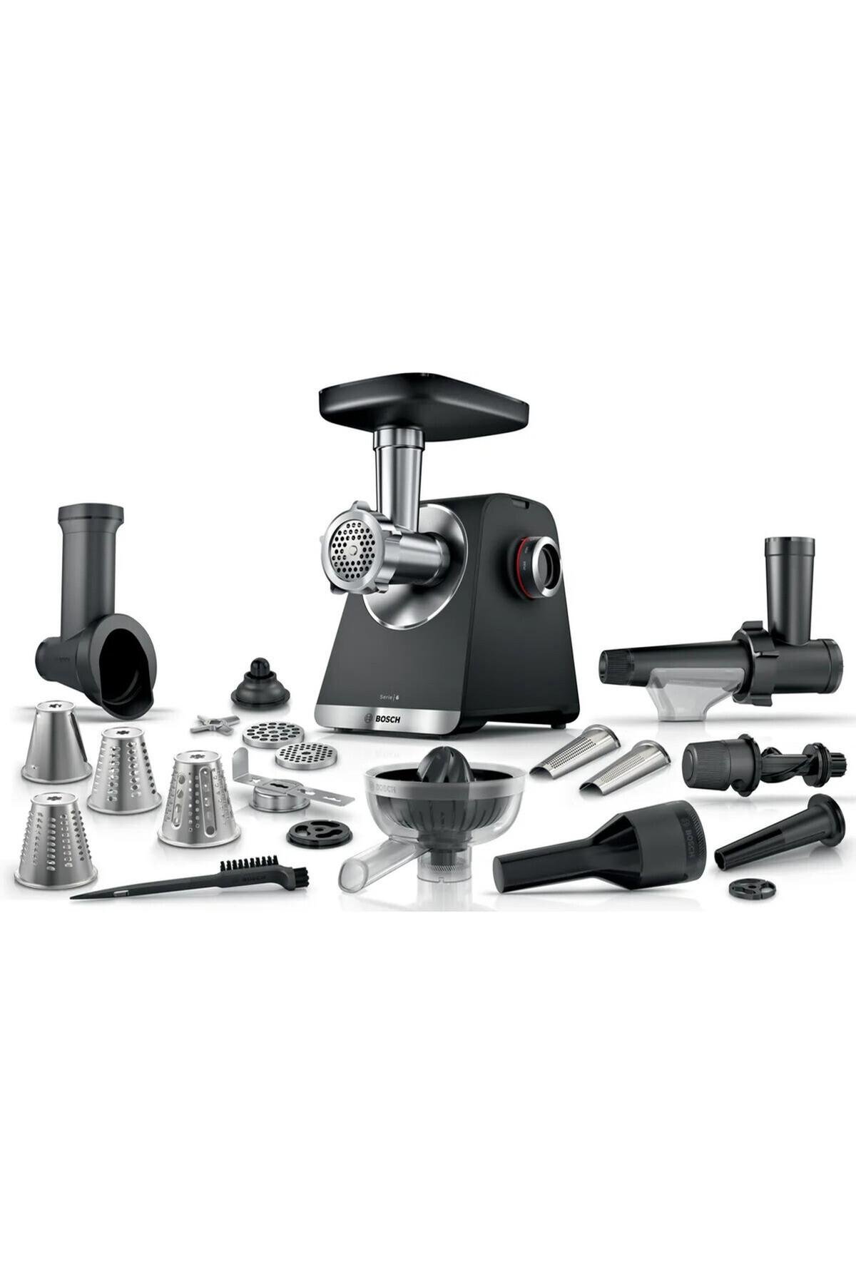 چرخ گوشت FOOD MINCER MULTIPOWER 2100 W مشکی نقره ای متالیک اورجینال Bosch