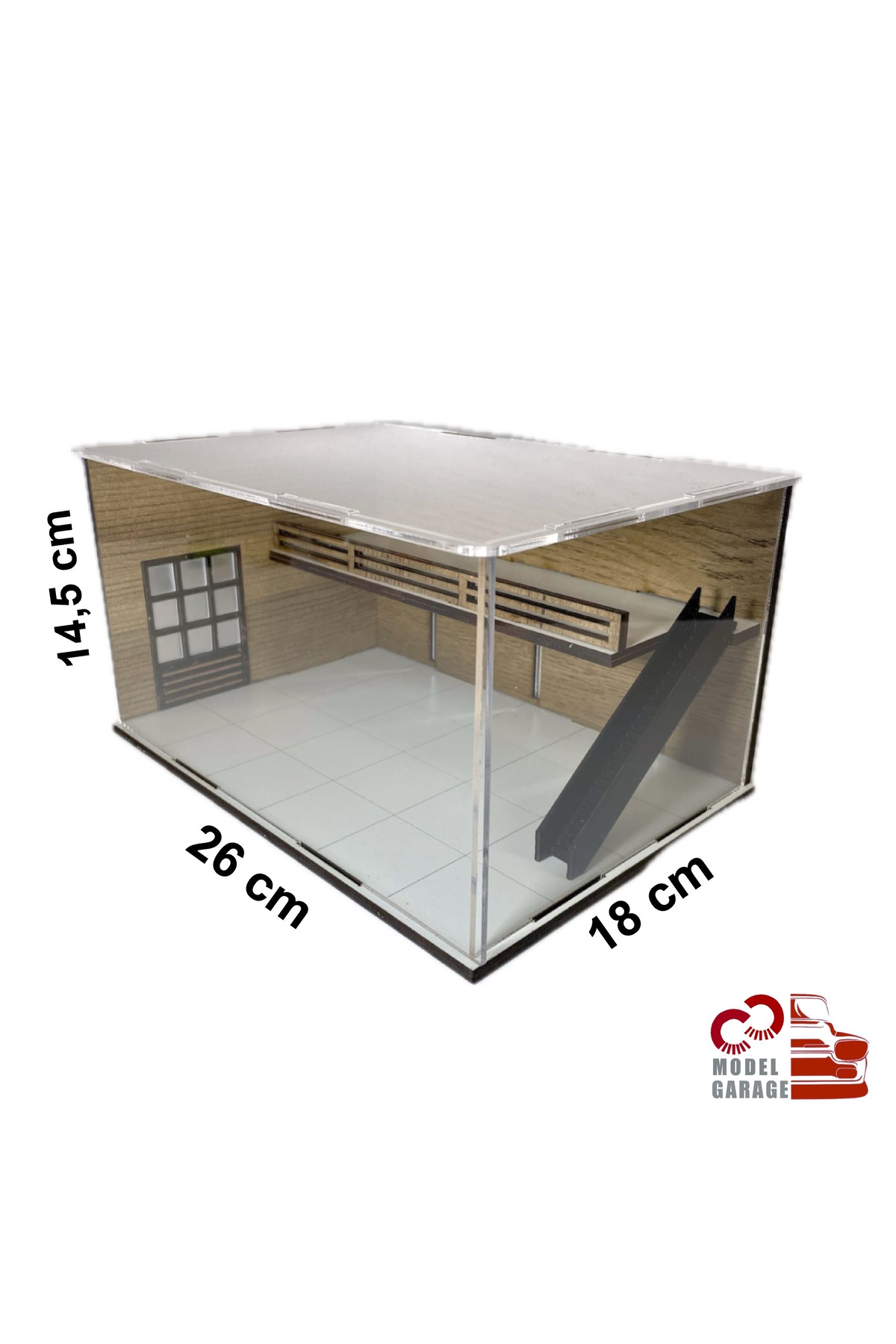 مدل خودرو 1 64 SCALE VEHICLE PARKING LOT DIORAMA DIECAST DISPLAY STAND RACK CAR GARAGE اورجینال ÜRETİM