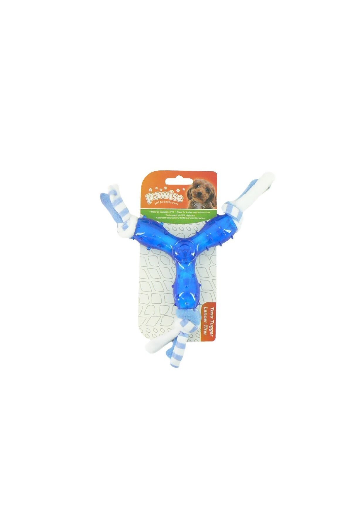 اسباب‌بازی کشیدنی سگ پاویز Pawise Toss Tugger، ۲۴ سانتی‌متر چندرنگ
