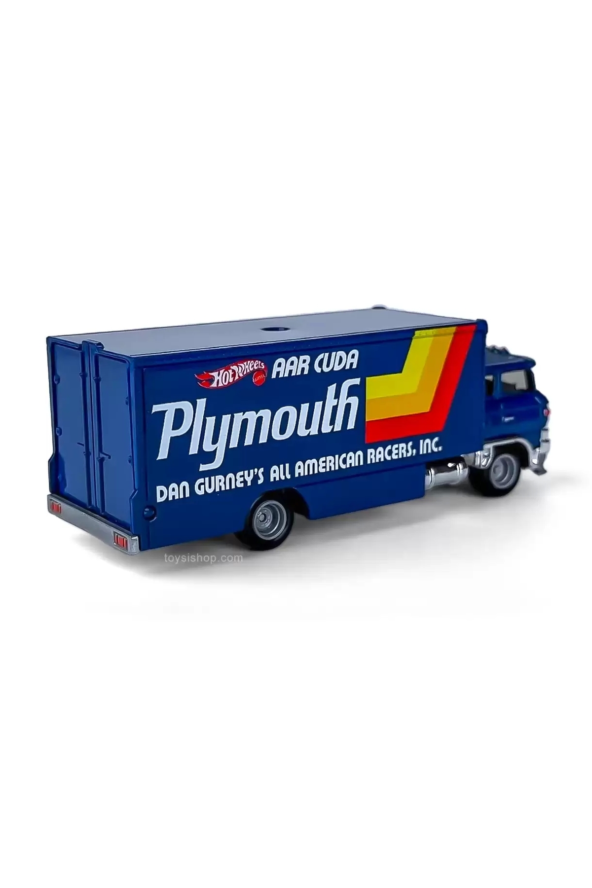 مدل خودرو HOT WHEELS PREMIUM TEAM TRANSPORT 70 PLYMOUNT AAR CUDA SAKURA SPRINTER HRV38 اورجینال Hotwhells