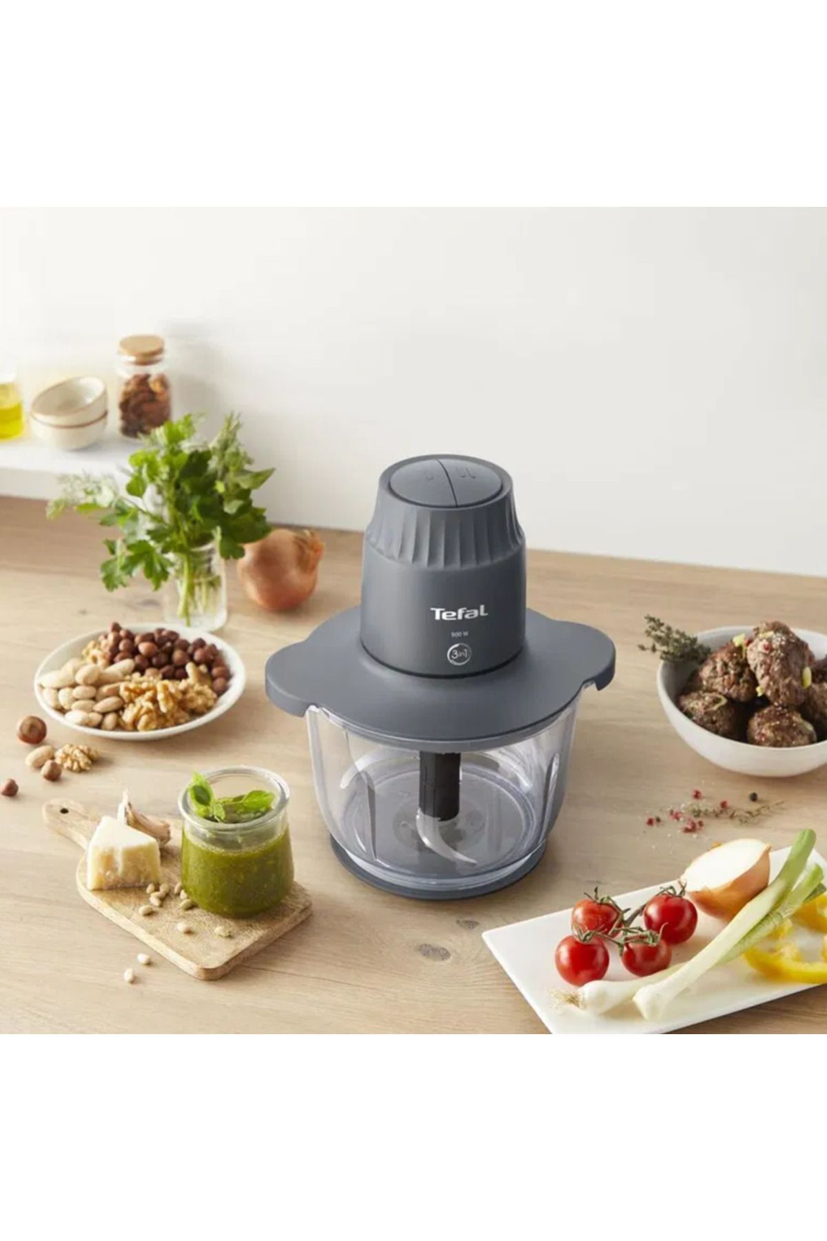 خردکن و غذا ساز CHOPPEO GLASS RONDO 2LT اورجینال TEFAL