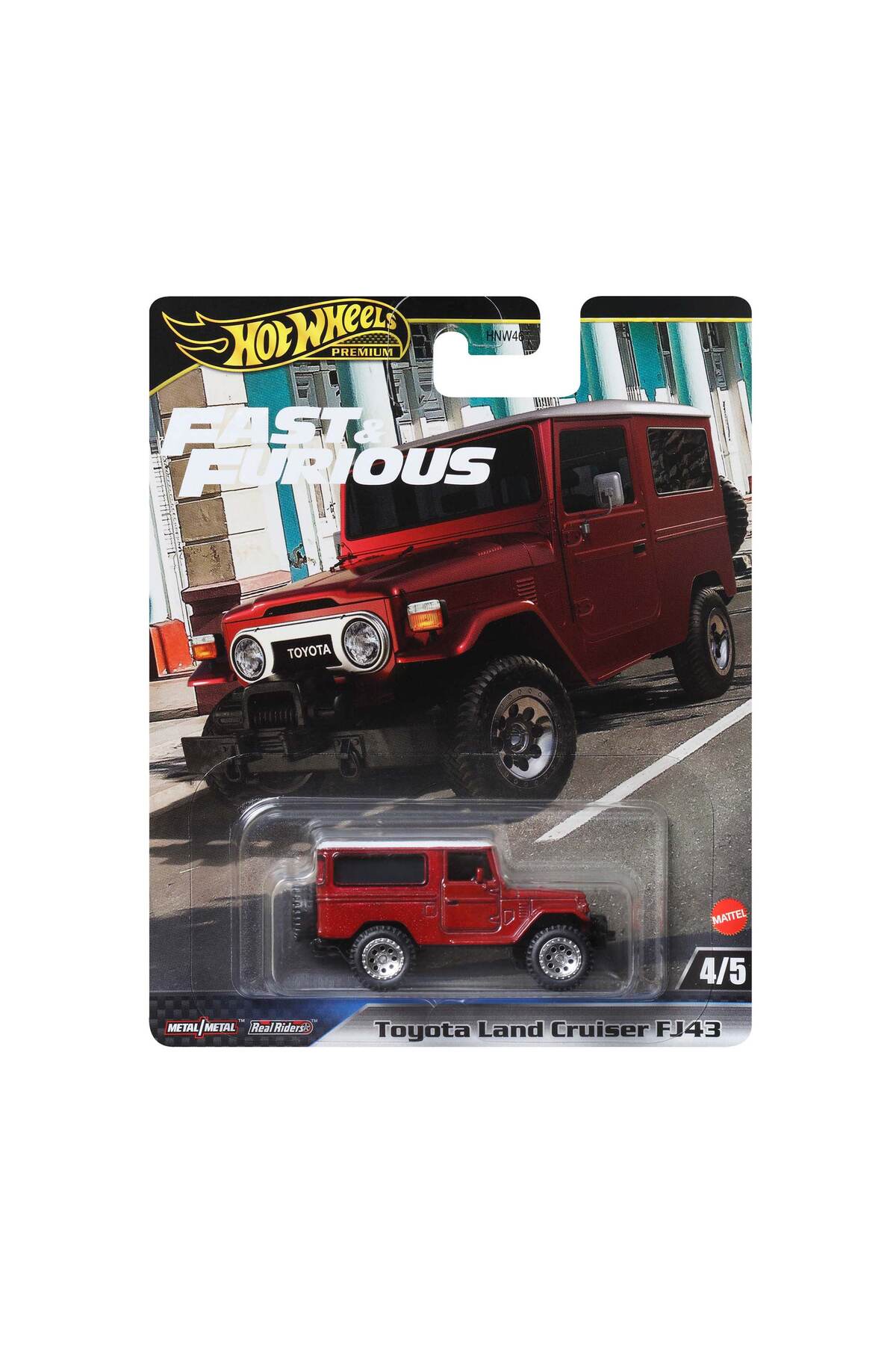 ماشین اسباب بازی تویوتا لندکروزر ممتاز سریع و خشمگین FJ43 خودروی مدل از ترکیه HOT WHEELS