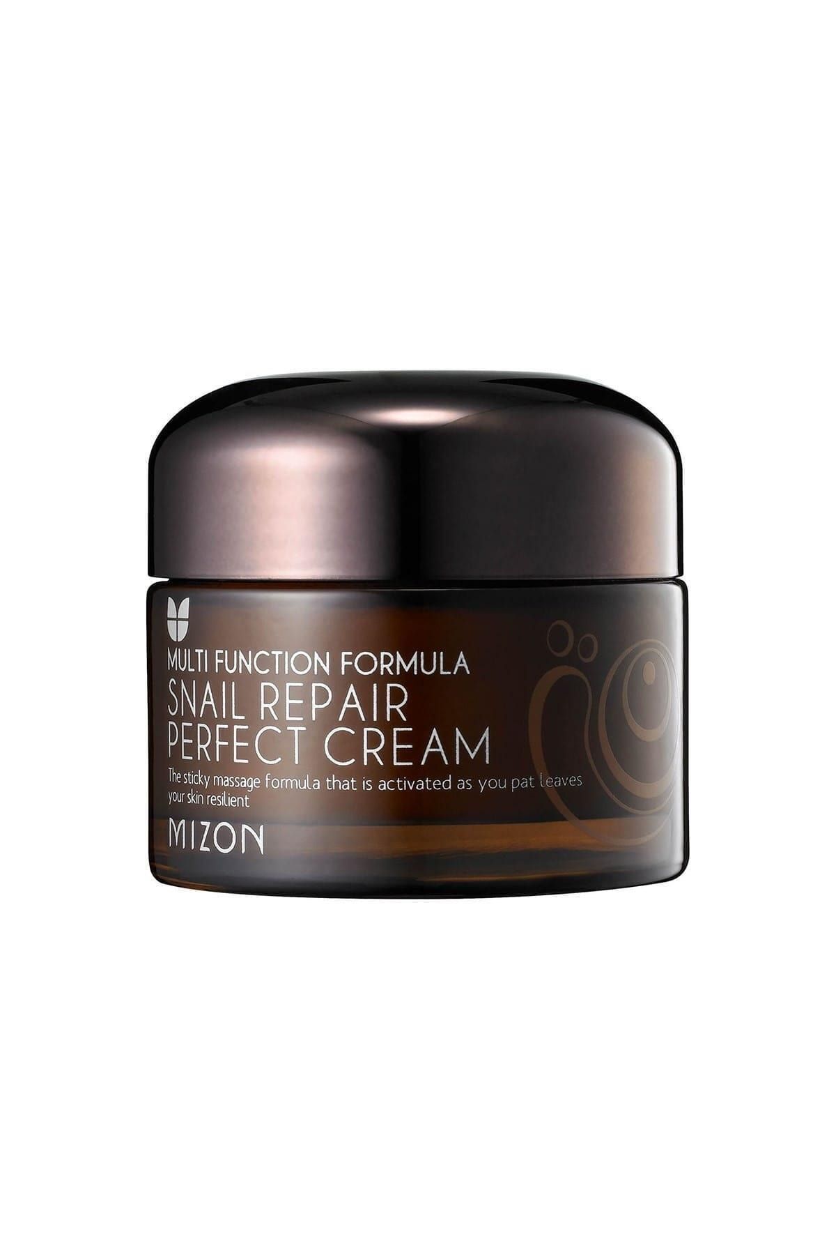 کرم صورت مرطوب‌کننده و ضدپیری میزون Mizon Snail Repair Perfect Cream، ۵۰ میلی‌لیتر