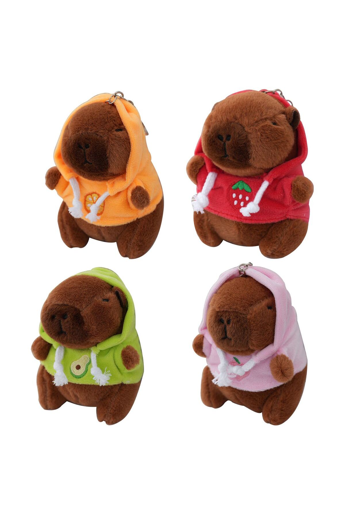 اسباب بازی های پشمی CAPYBARA PLASH TOY CAPPY,CAP 20CM سایز متوسط ​​1 تکه tartamel shop